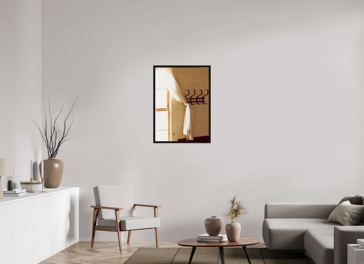 24 x 33.1″, Floater Frame East Light