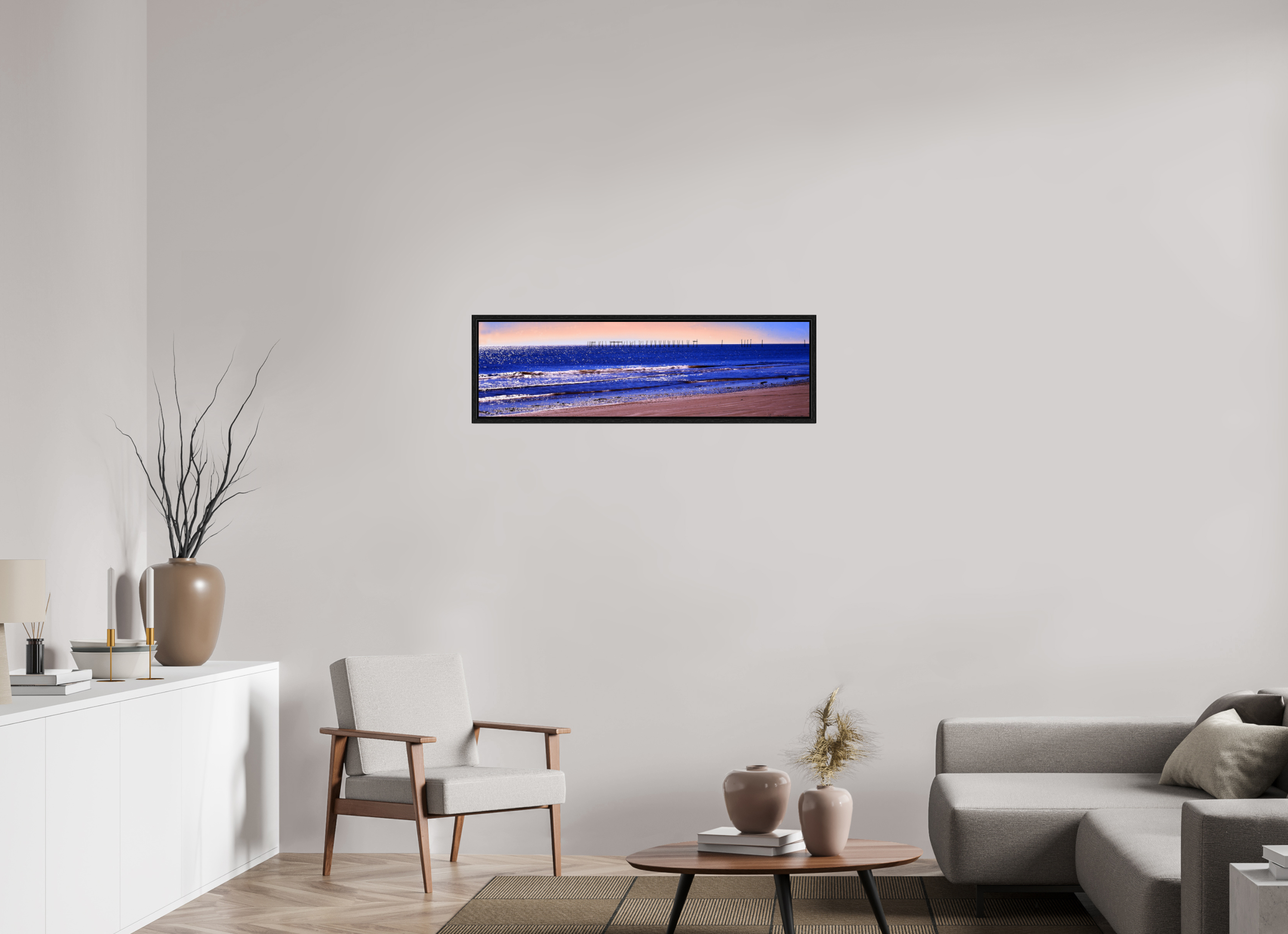 41.9 x 12″, Floater Frame Bolliver