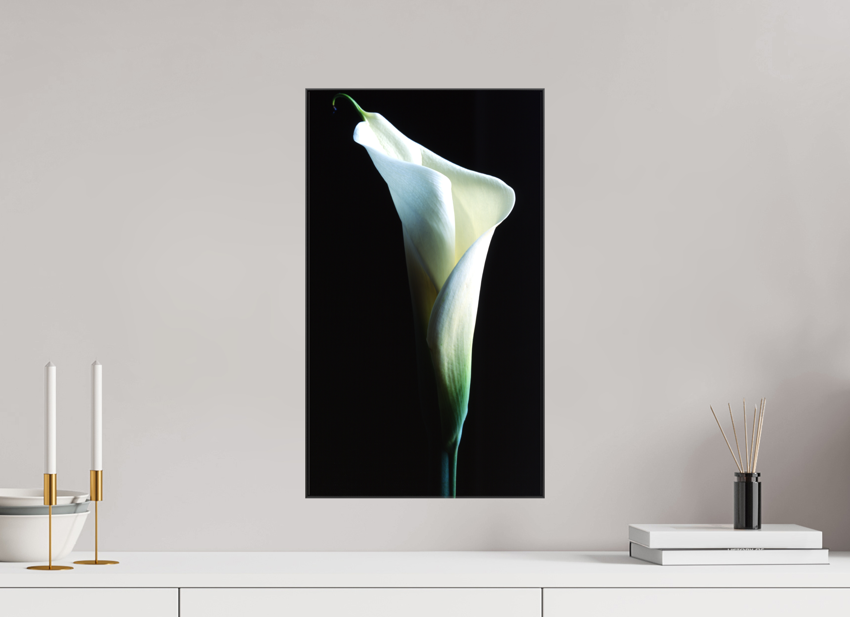12 x 20.9″, Canvas Calla Lilly