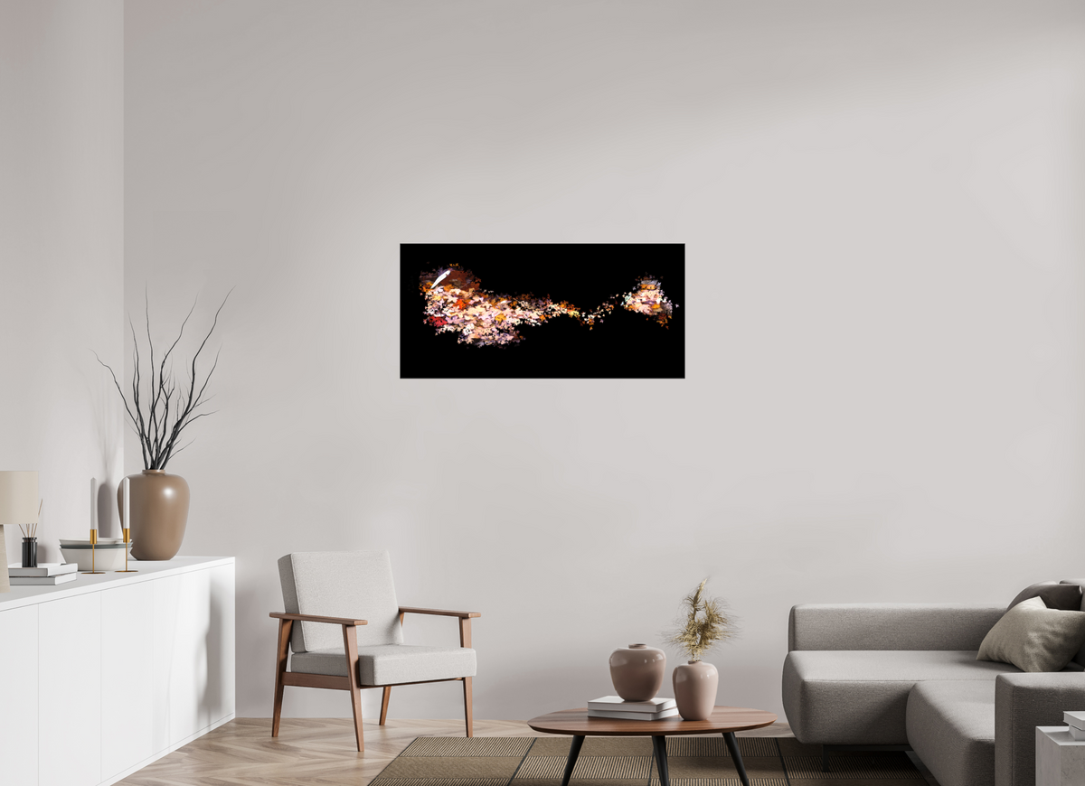 42.6 x 20″, Canvas Fall