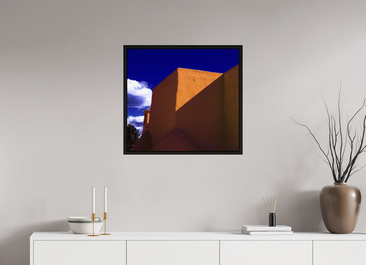 26.3 x 24″, Floater Frame Adobe