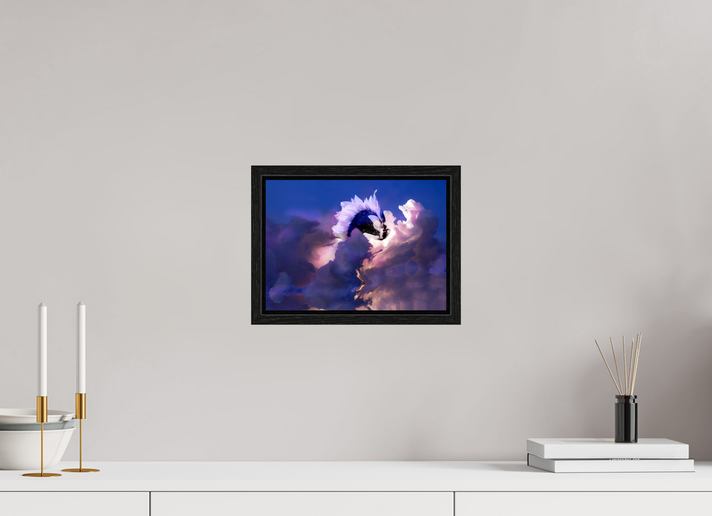 11.1 x 8″, Floater Frame Sunflower Creation