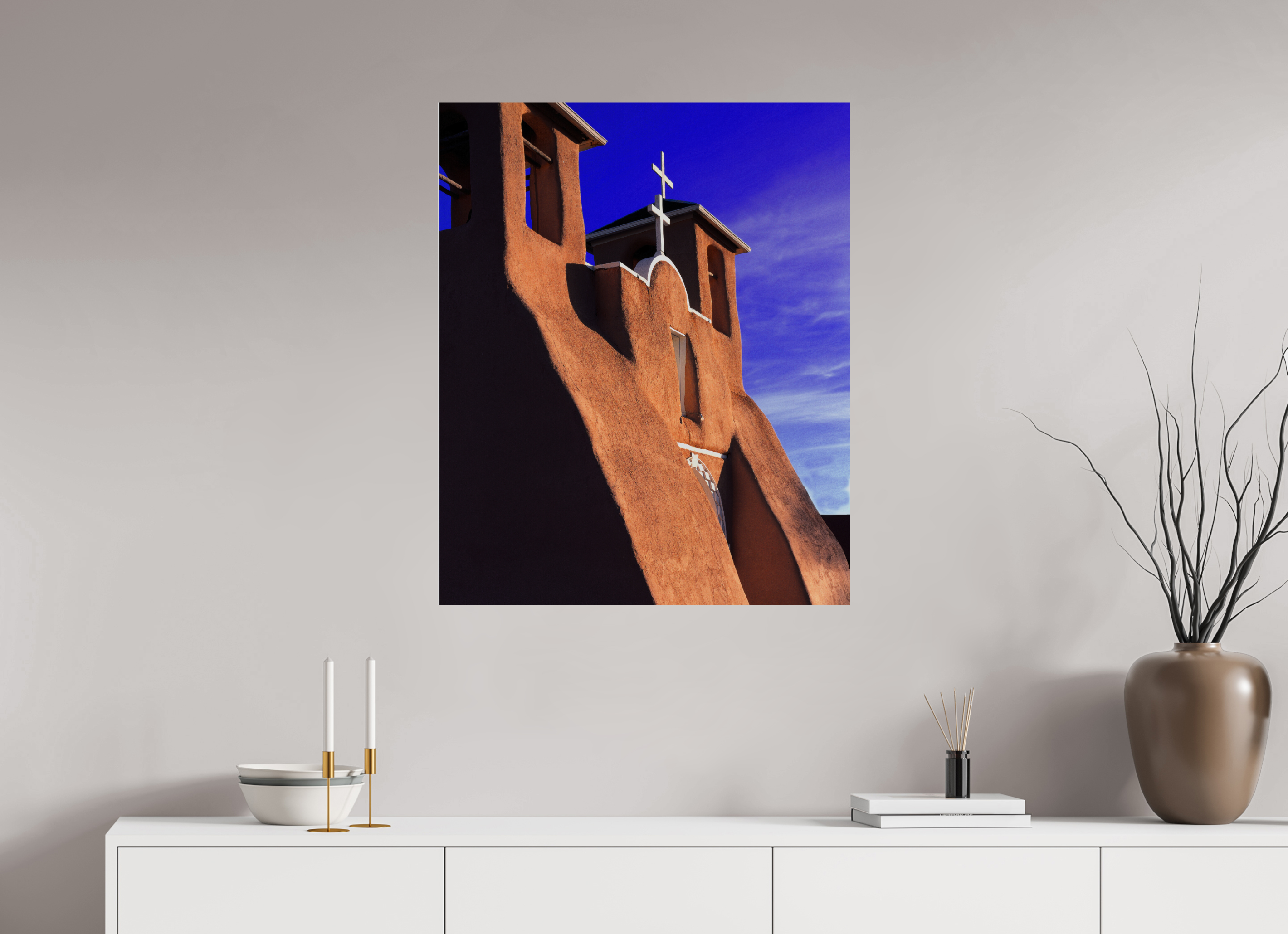 28 x 34.1″, Photo Print On Fuji Crystal DP II St Francis