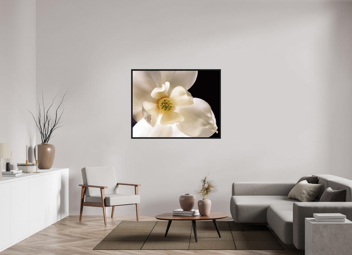 50.8 x 39″, Floater Frame Magnolia
