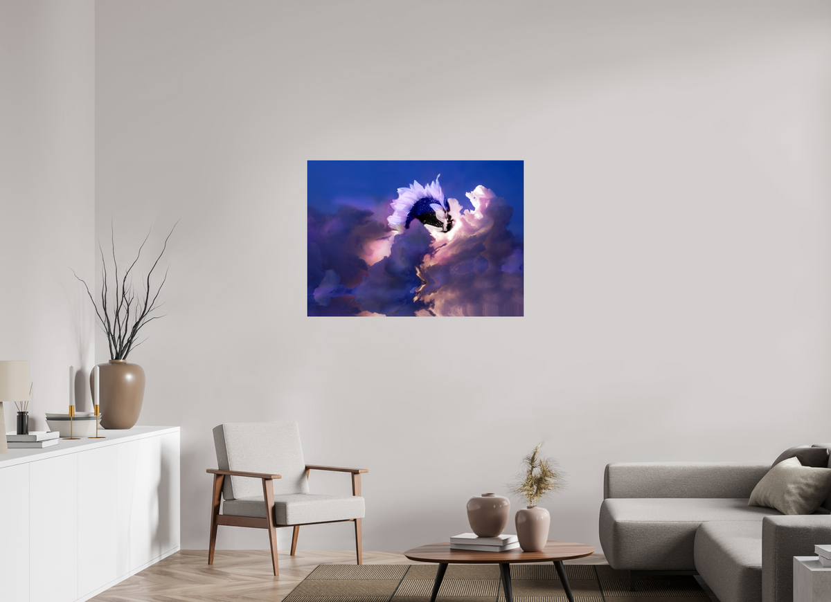 42.9 x 31″, Photo Print On Fuji Crystal DP II Sunflower Creation