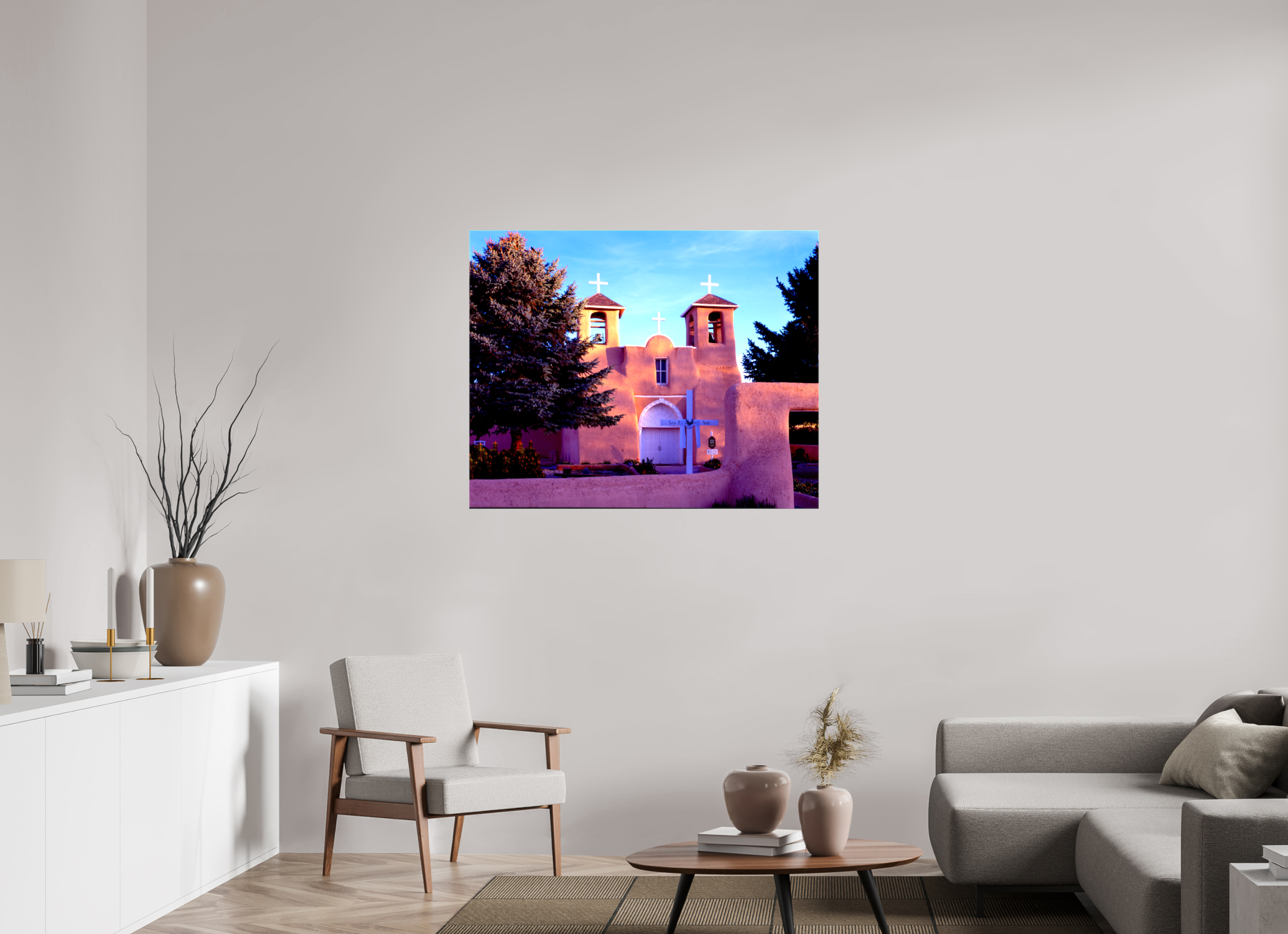 44 x 35″, Canvas First light Assi