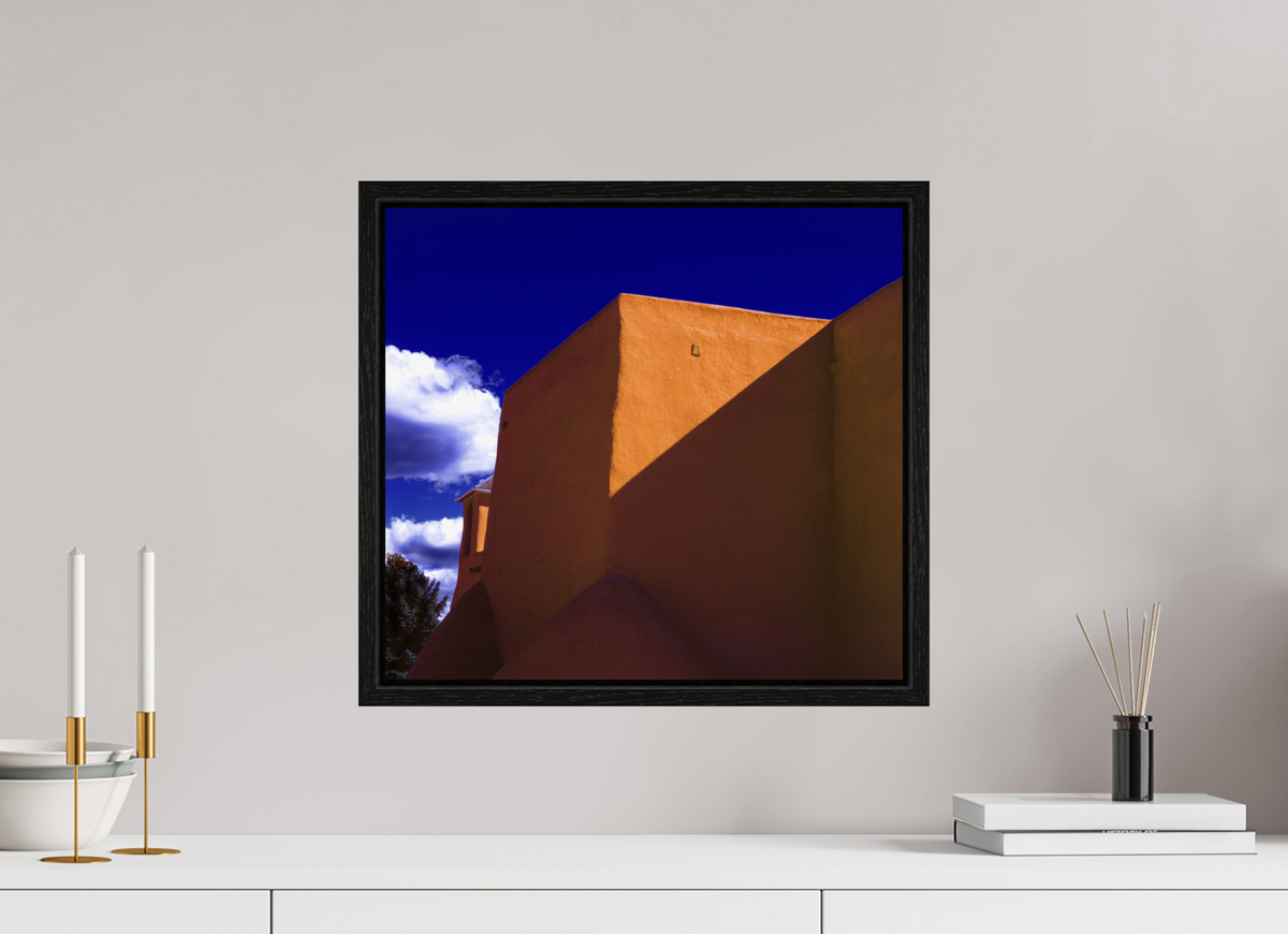 17.5 x 16″, Floater Frame Adobe