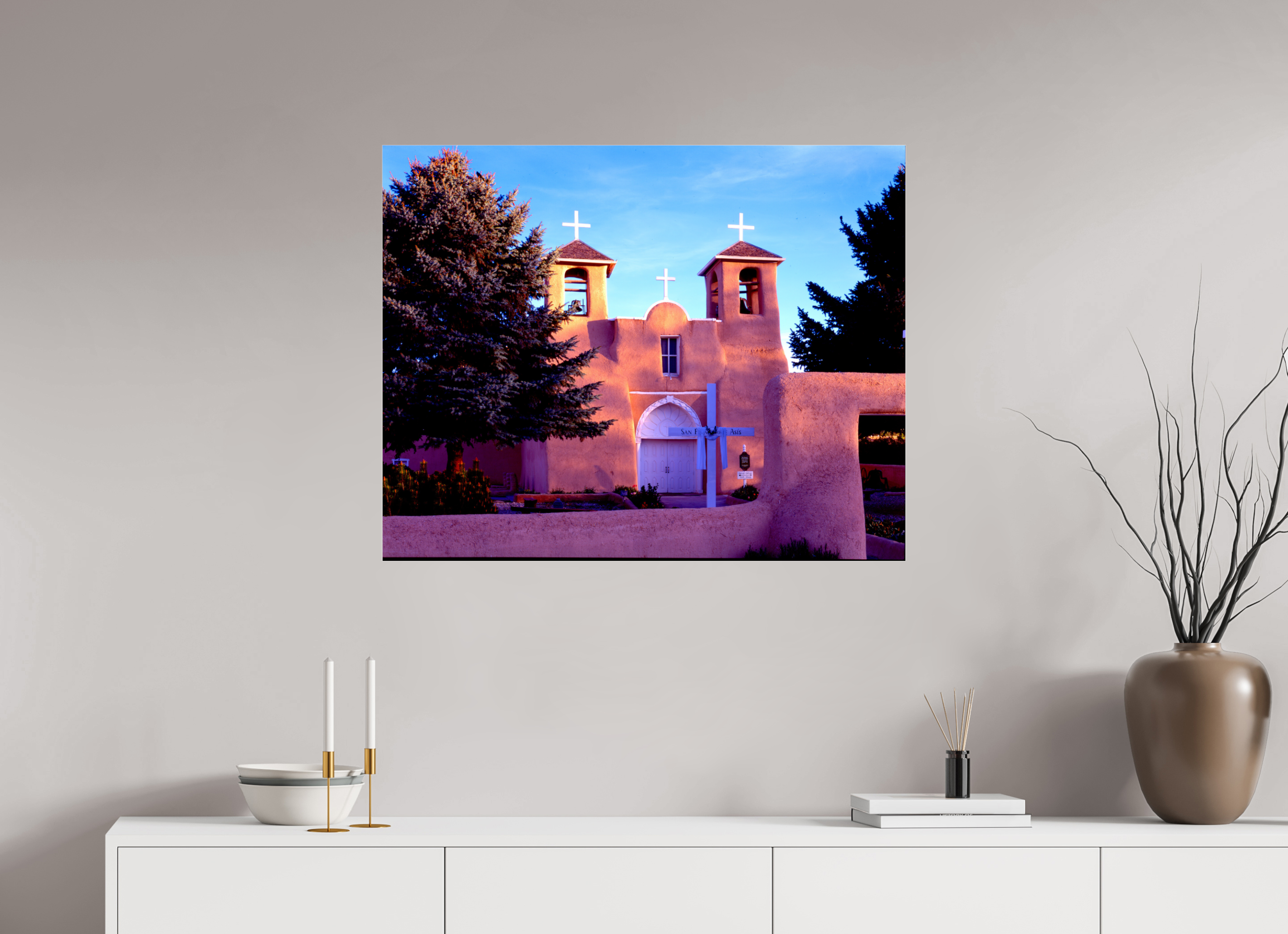 35.2 x 28″, Photo Print Under Acrylic Glass First light Assi