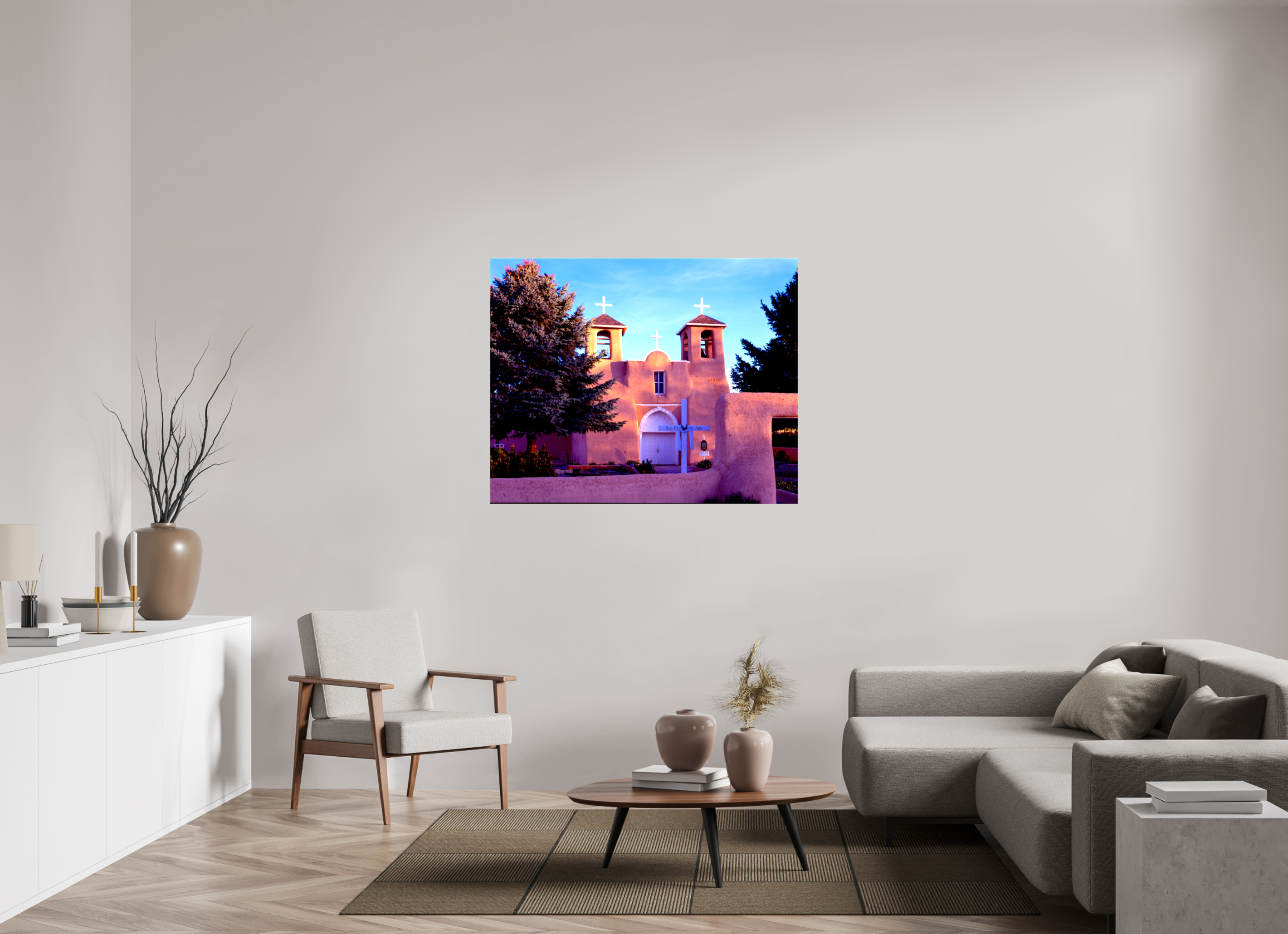 49.1 x 39″, Canvas First light Assi