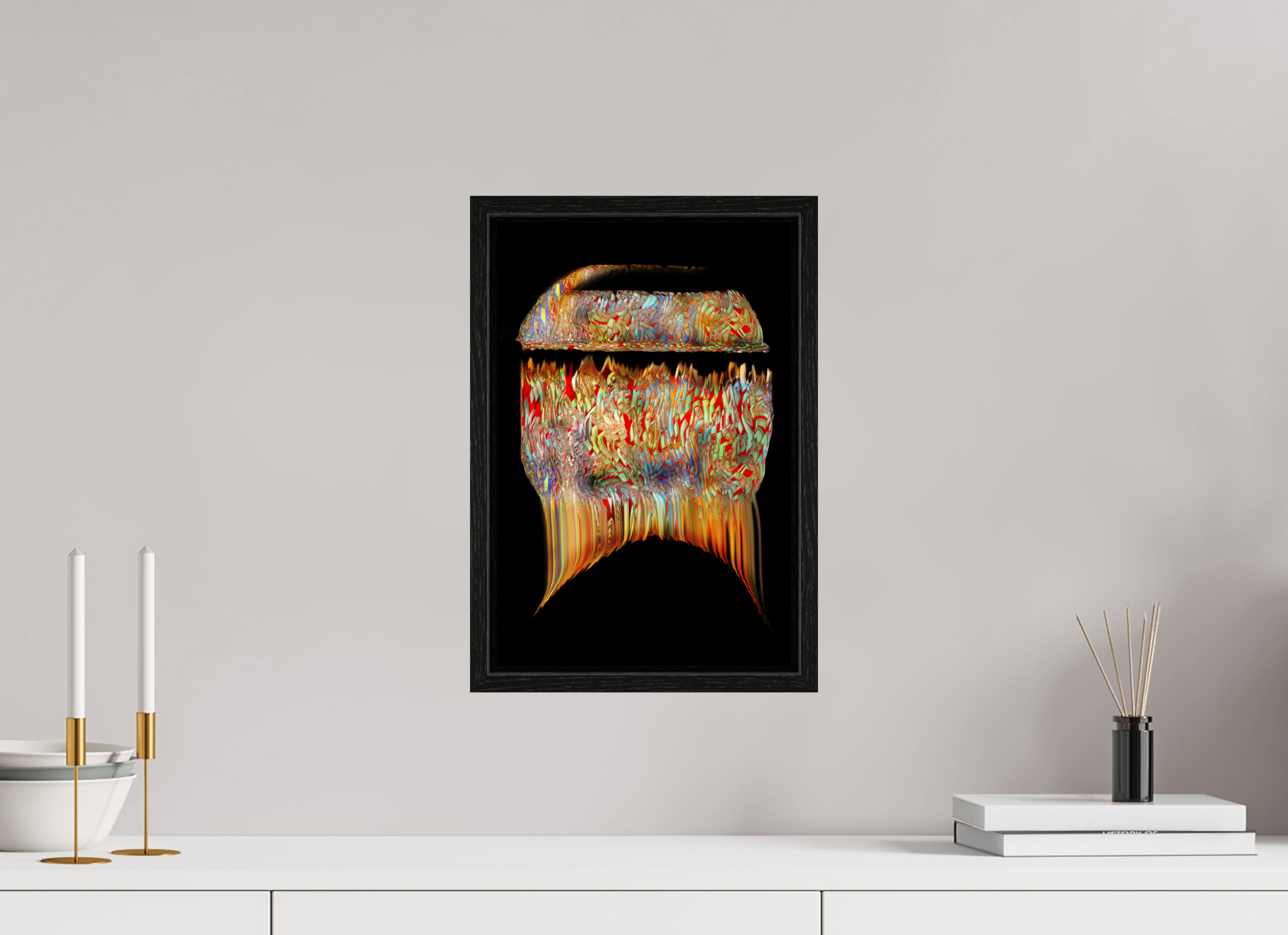 10 x 15″, Floater Frame Tiffany