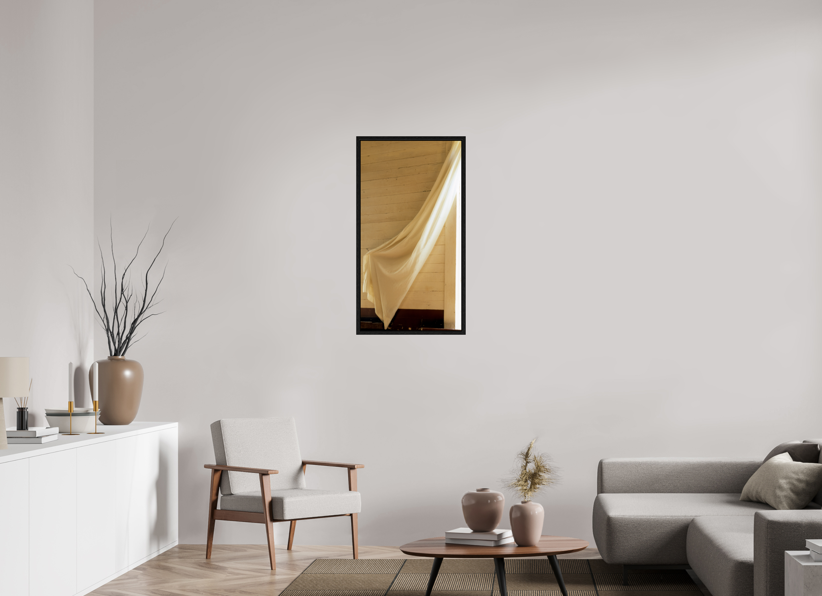20 x 37.7″, Floater Frame Sash