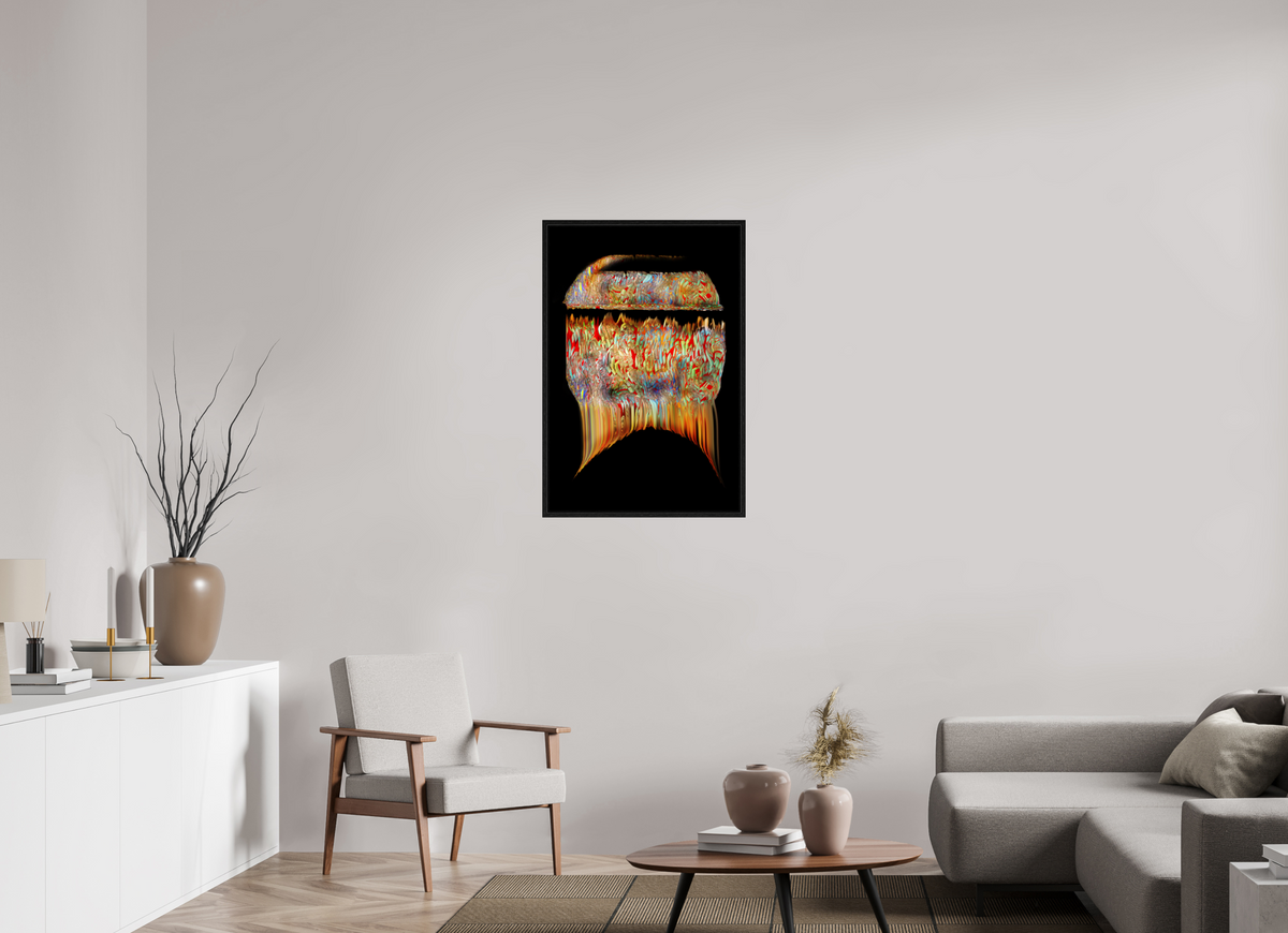 24 x 36″, Floater Frame Tiffany