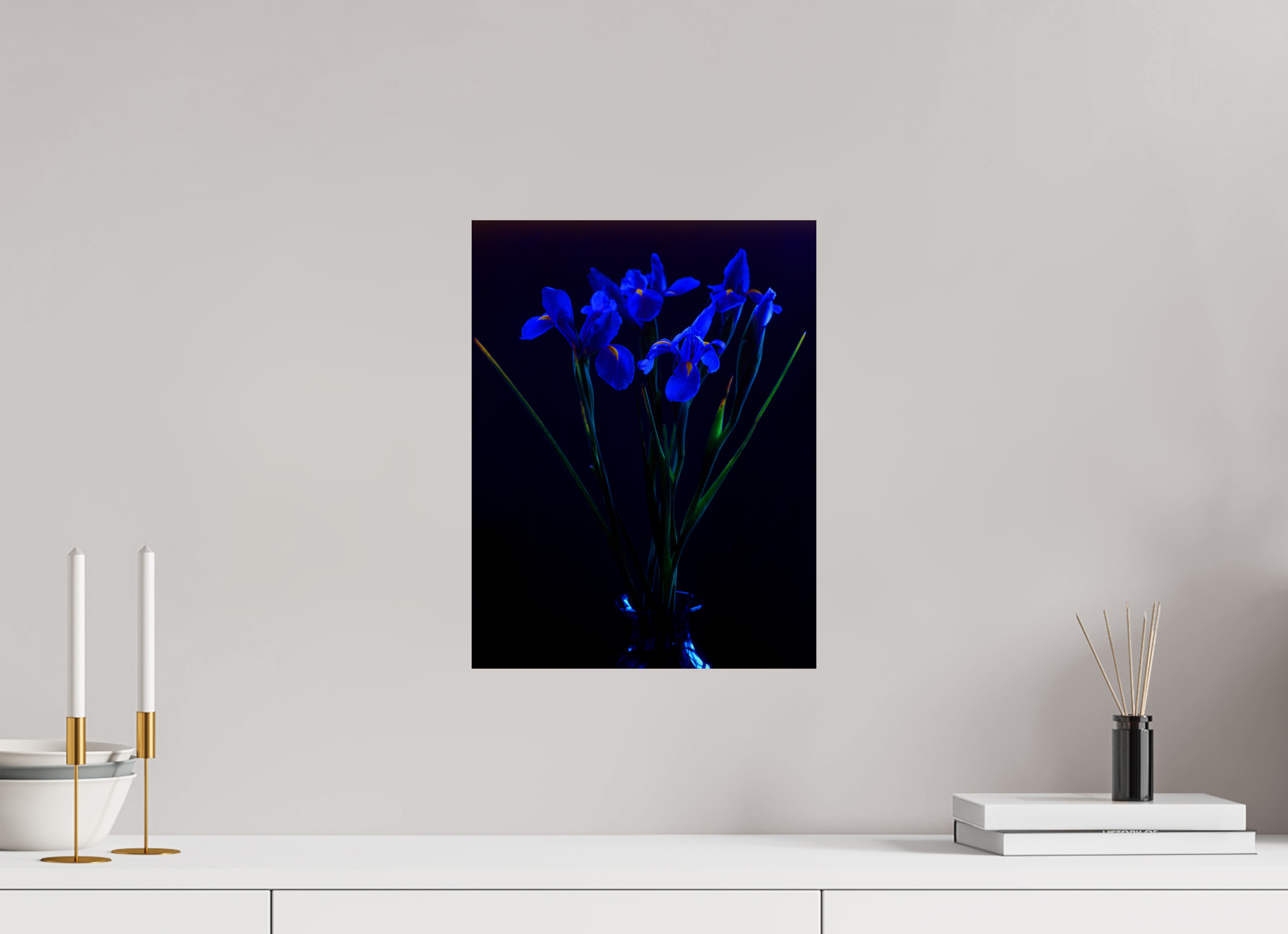 12 x 15.6″, Photo Print On Fuji Crystal DP II Blue