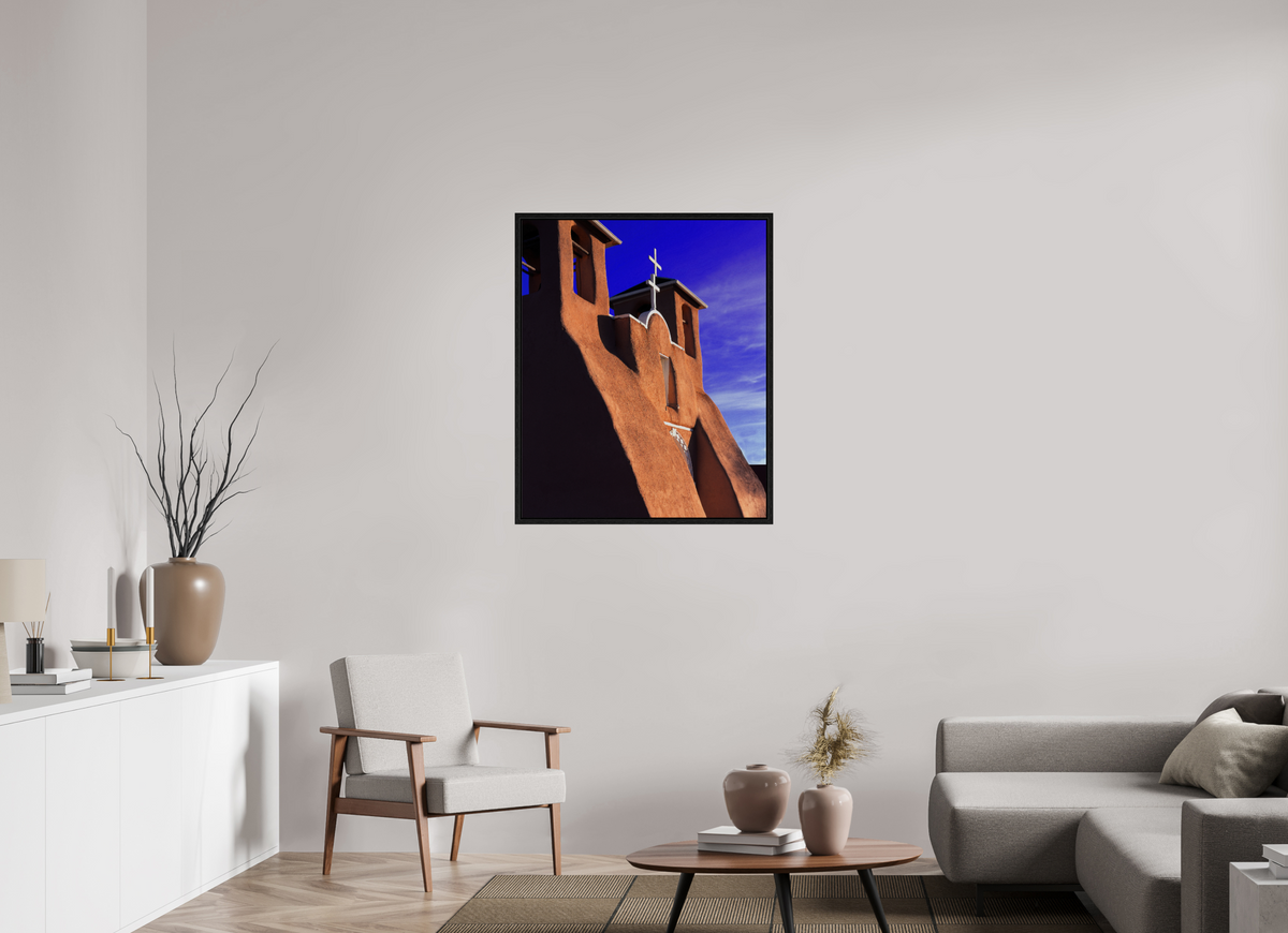 31 x 37.8″, Floater Frame St Francis