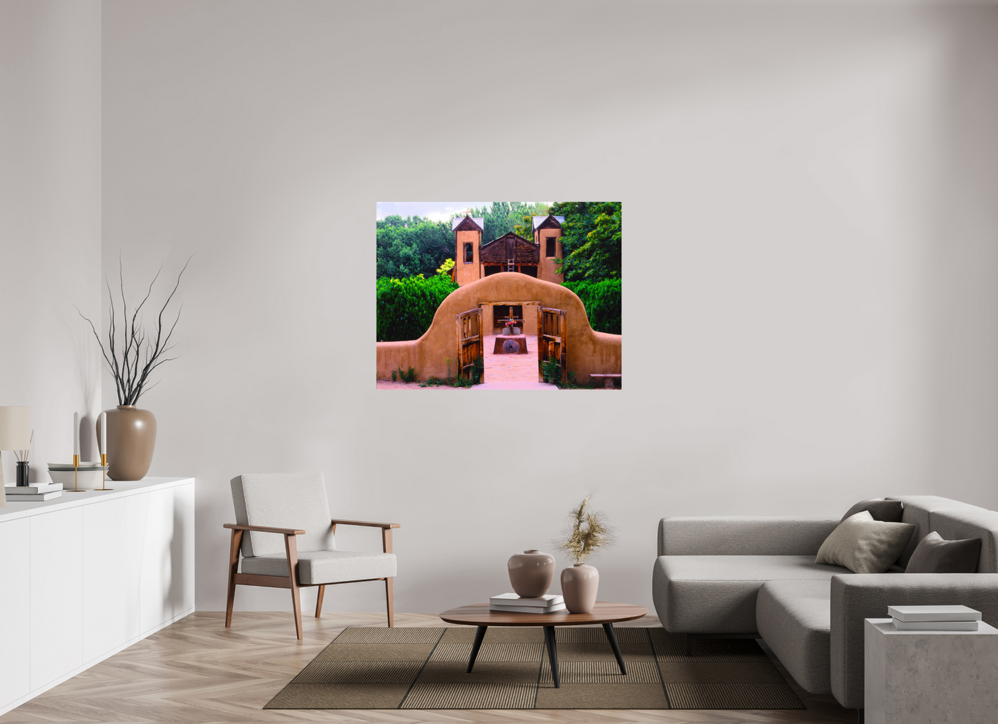 50.9 x 39″, Photo Print On Fuji Crystal DP II El Santuario De Chimaýo