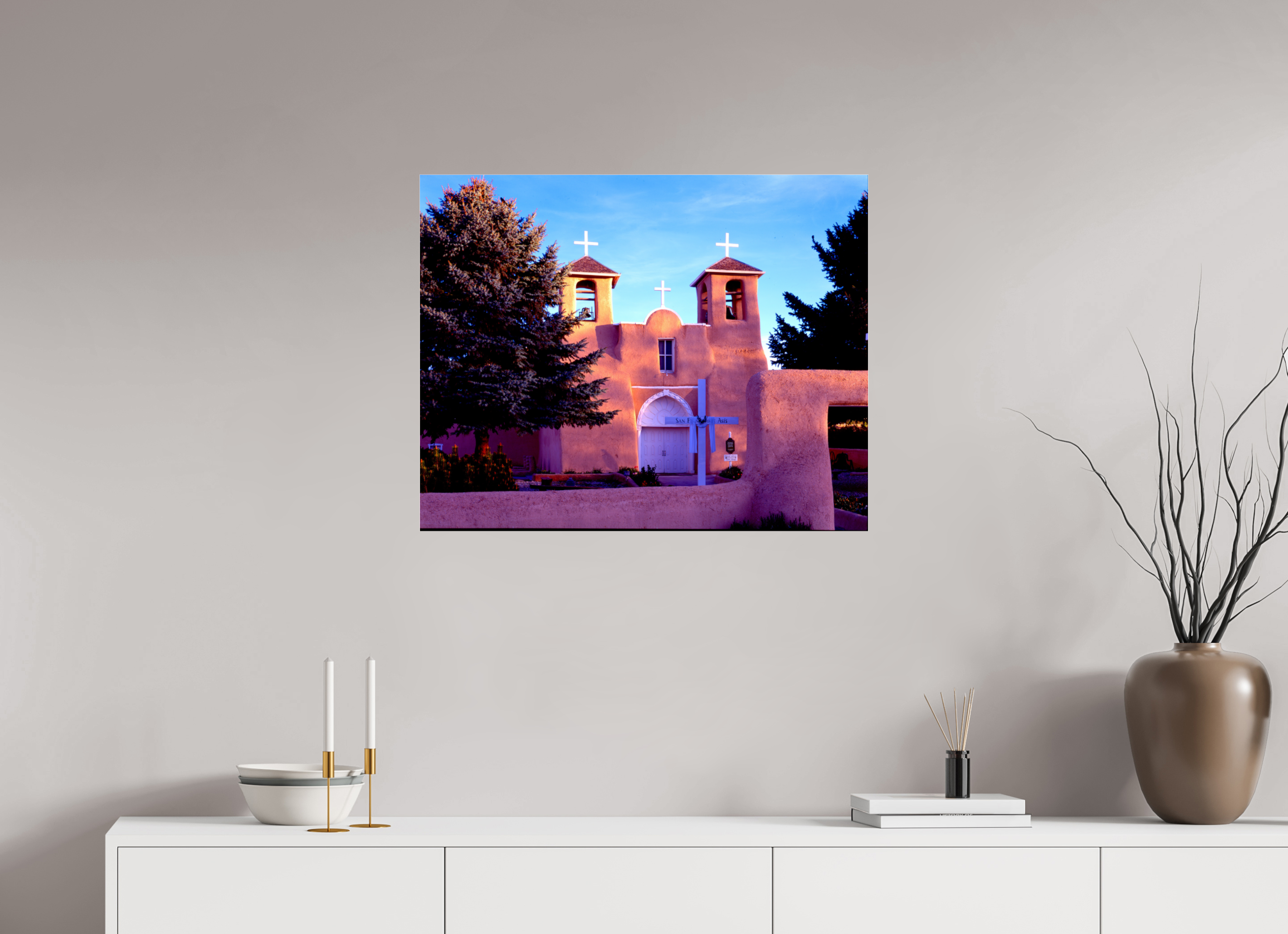 30.2 x 24″, Photo Print Under Acrylic Glass First light Assi