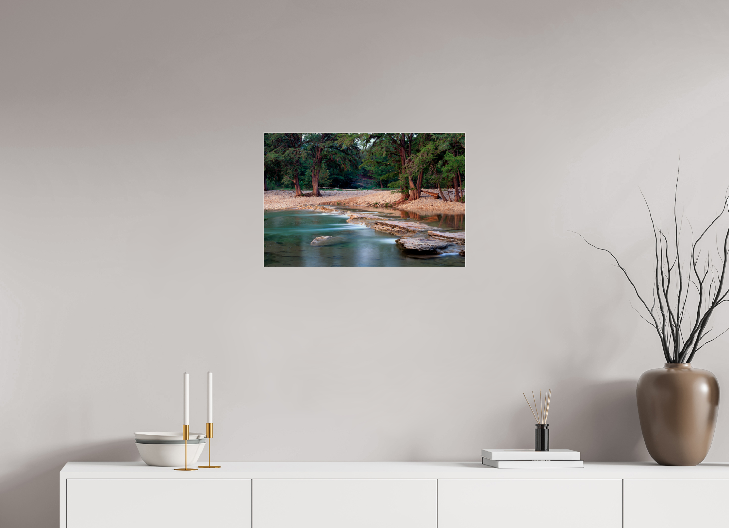24 x 16″, Photo Print Under Acrylic Glass The crossing