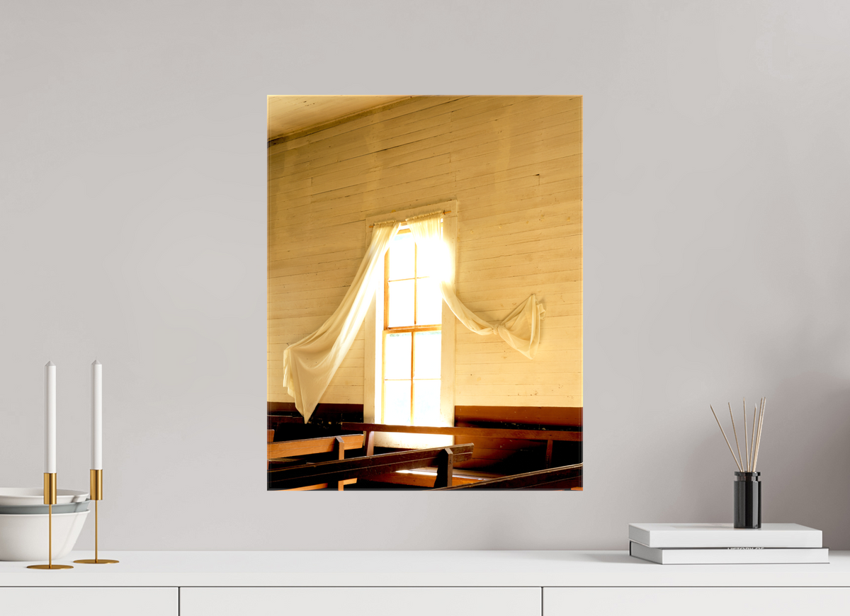 16 x 20.2″, Canvas Church Window Fred Texas