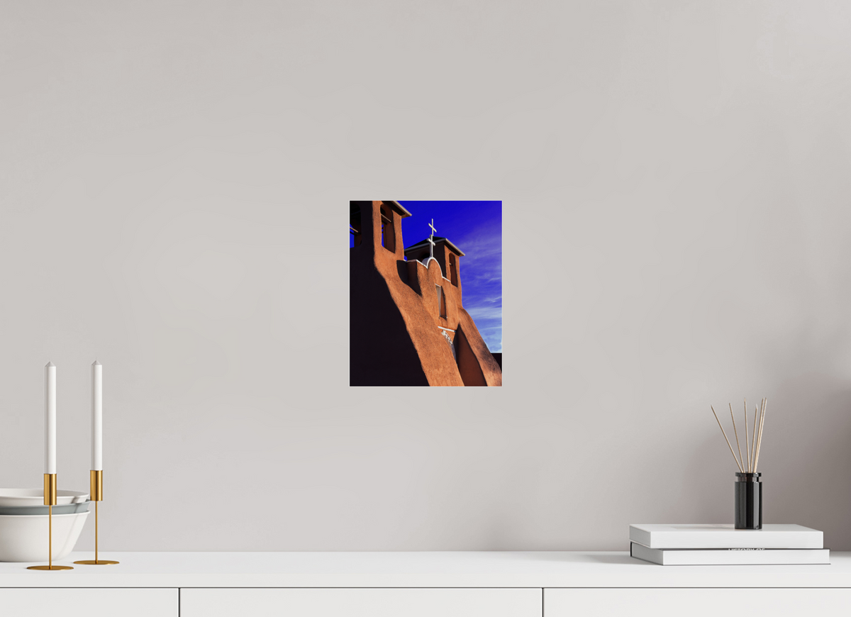 8 x 9.7″, Photo Print Under Acrylic Glass St Francis