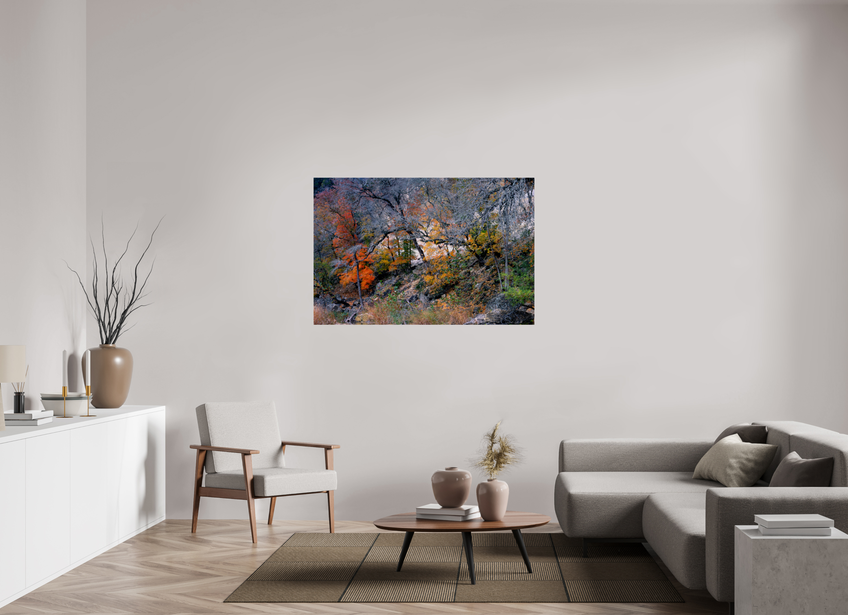 54 x 36″, Photo Print On Fuji Crystal DP II Lost Maples