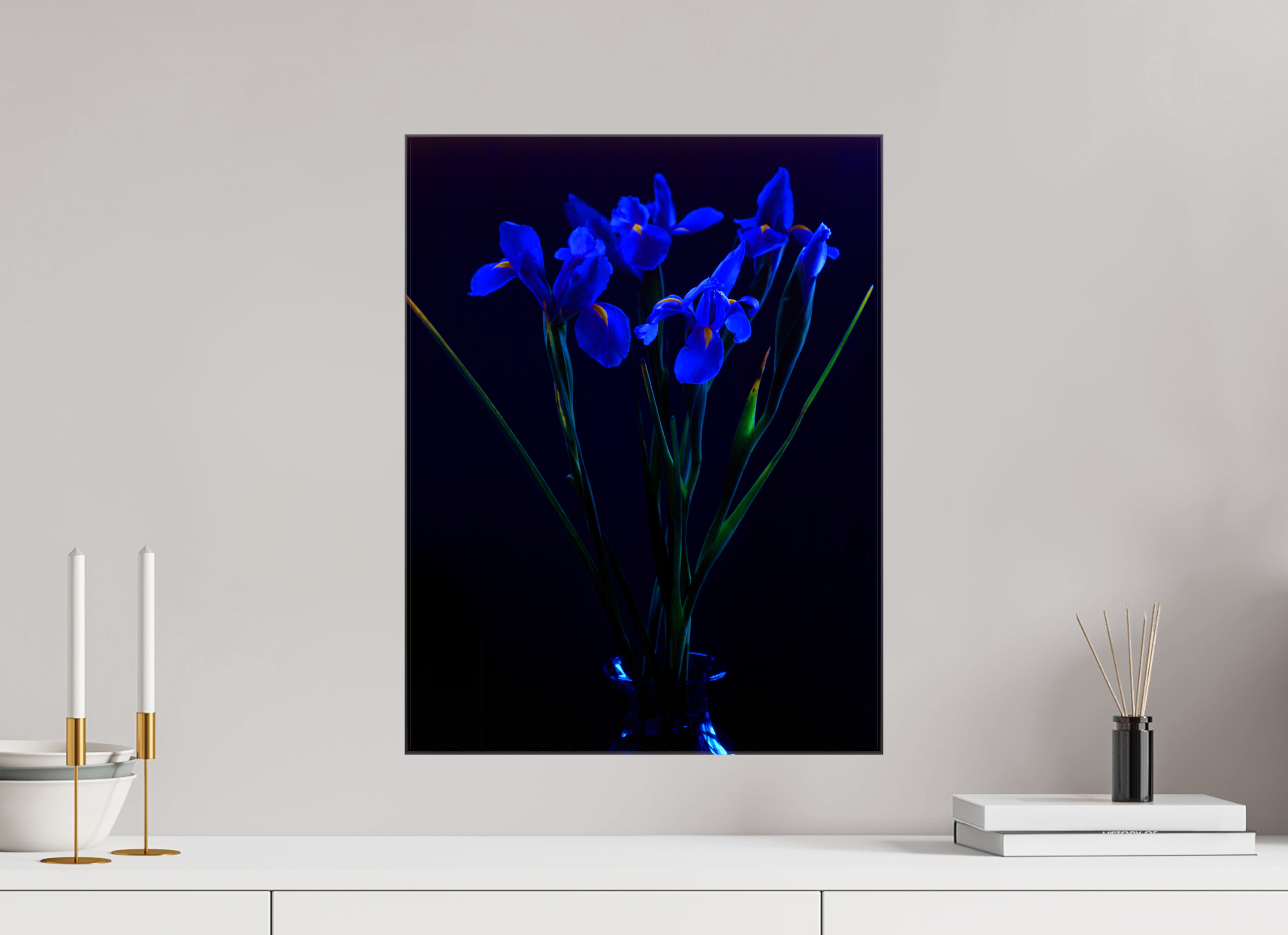 16 x 20.8″, Canvas Blue