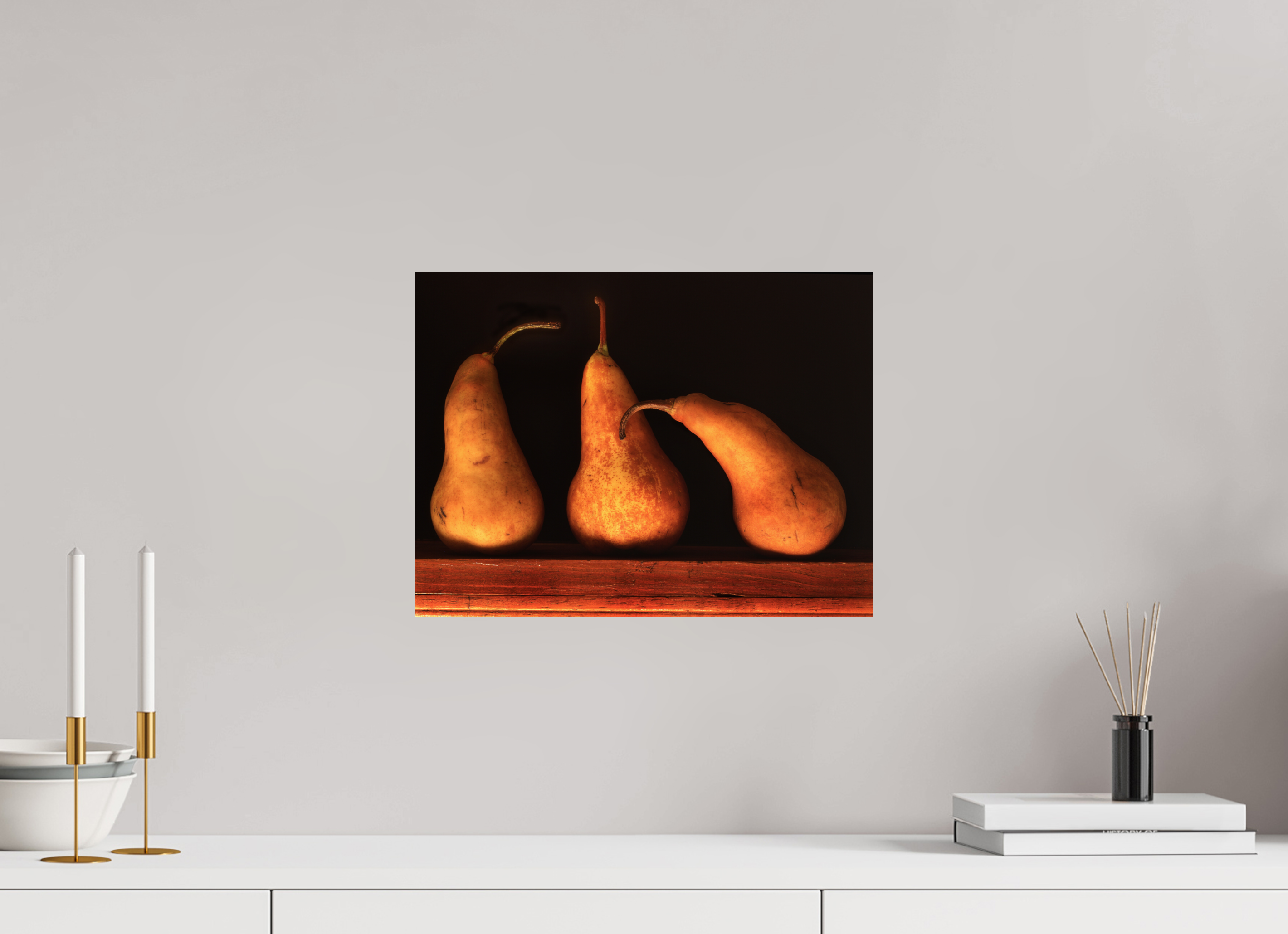 16 x 12″, Photo Print On Fuji Crystal DP II Three Pears