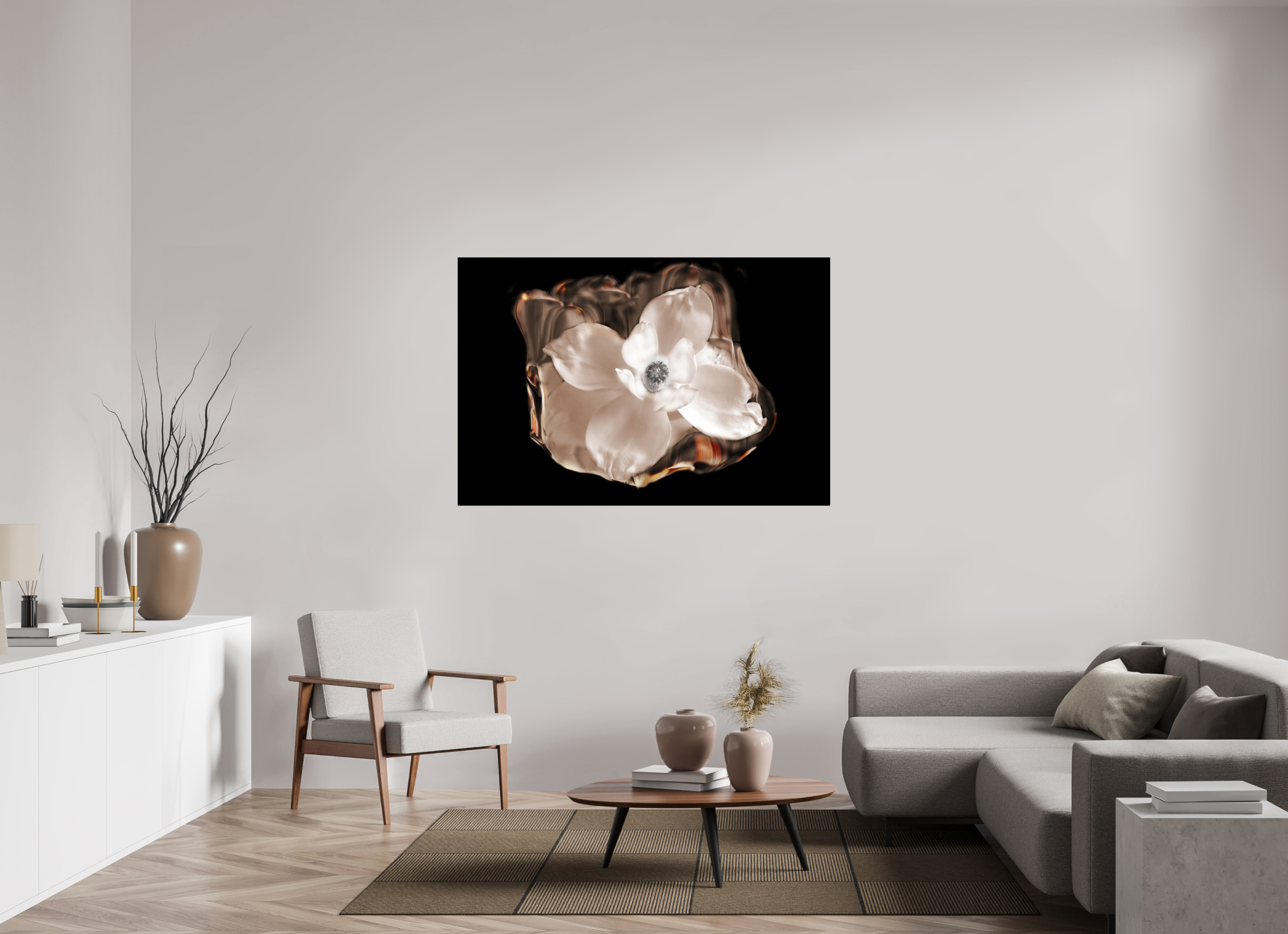 60 x 40″, Photo Print On Fuji Crystal DP II Magnolia Selenium