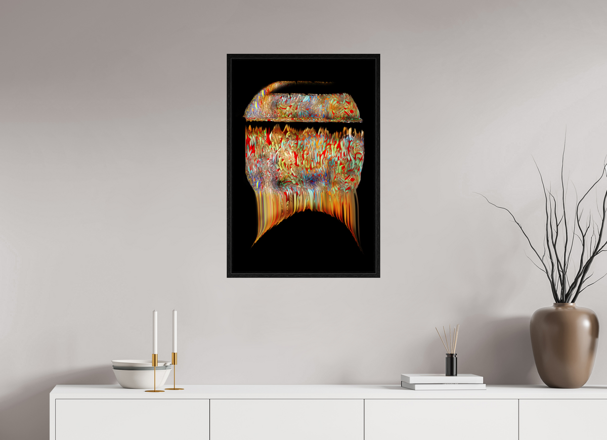 20 x 30″, Floater Frame Tiffany