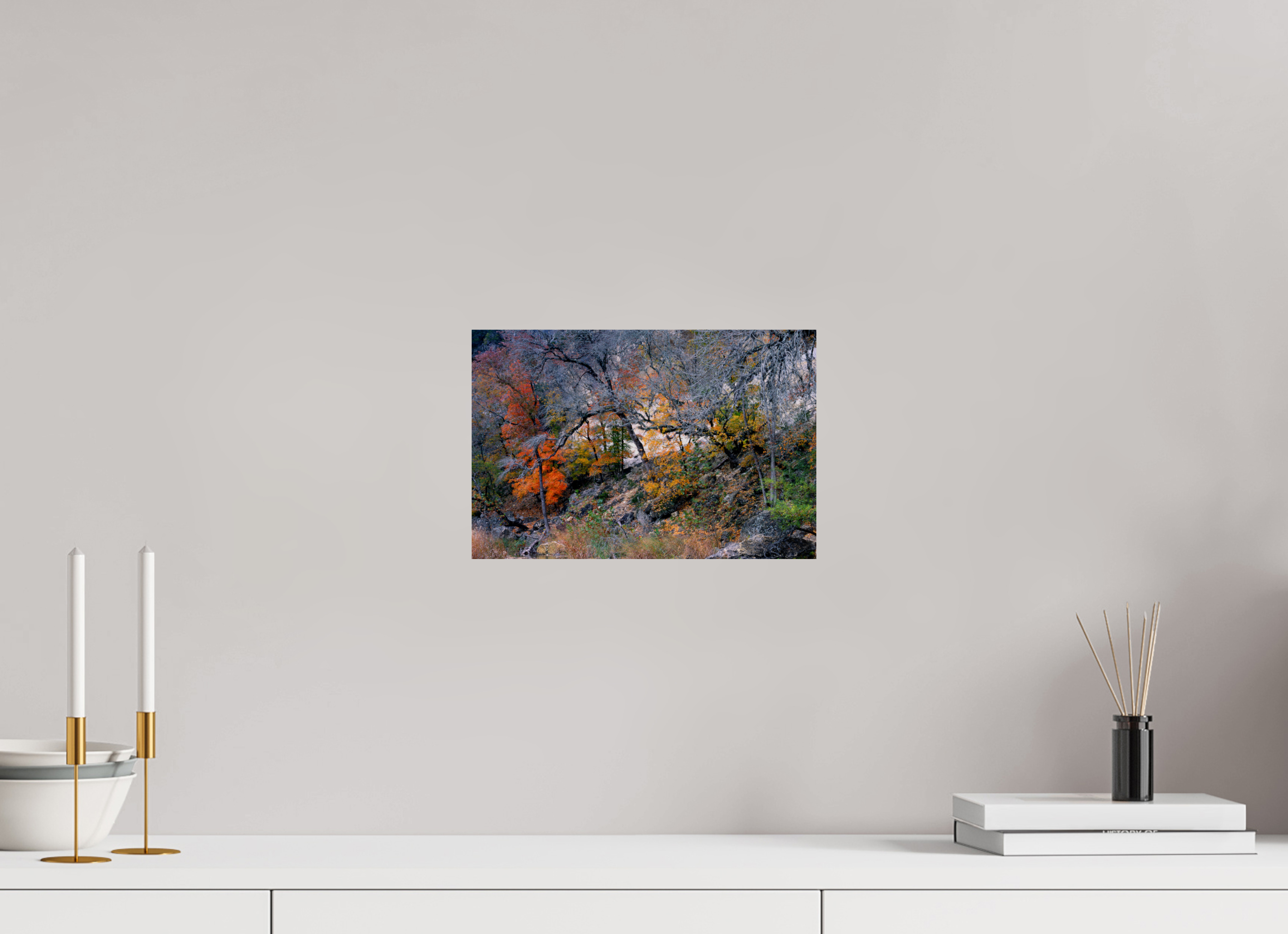 12 x 8″, Photo Print On Fuji Crystal DP II Lost Maples