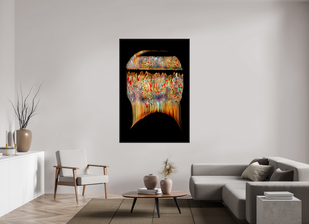 44 x 66″, Floater Frame Tiffany