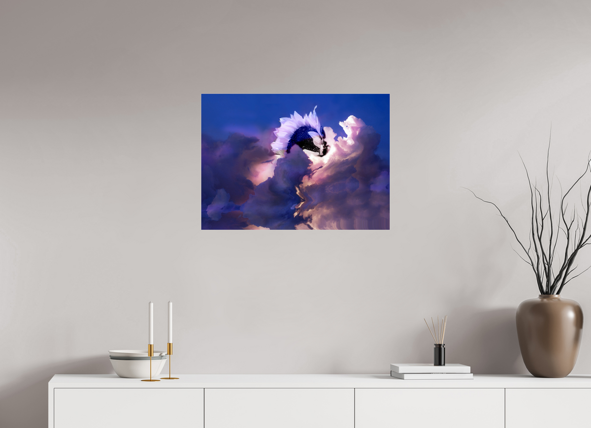 27.7 x 20″, Photo Print Under Acrylic Glass Sunflower Creation