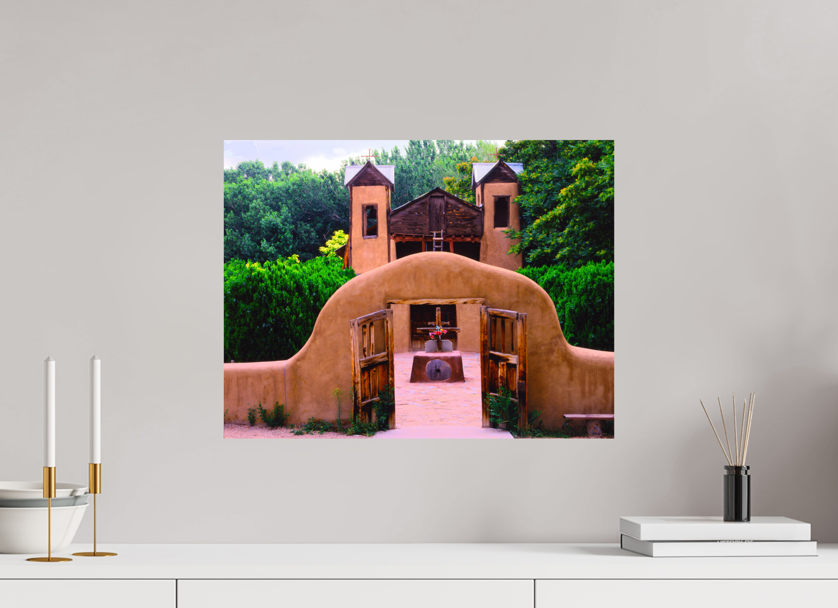 20.9 x 16″, Photo Print On Fuji Crystal DP II El Santuario De Chimaýo