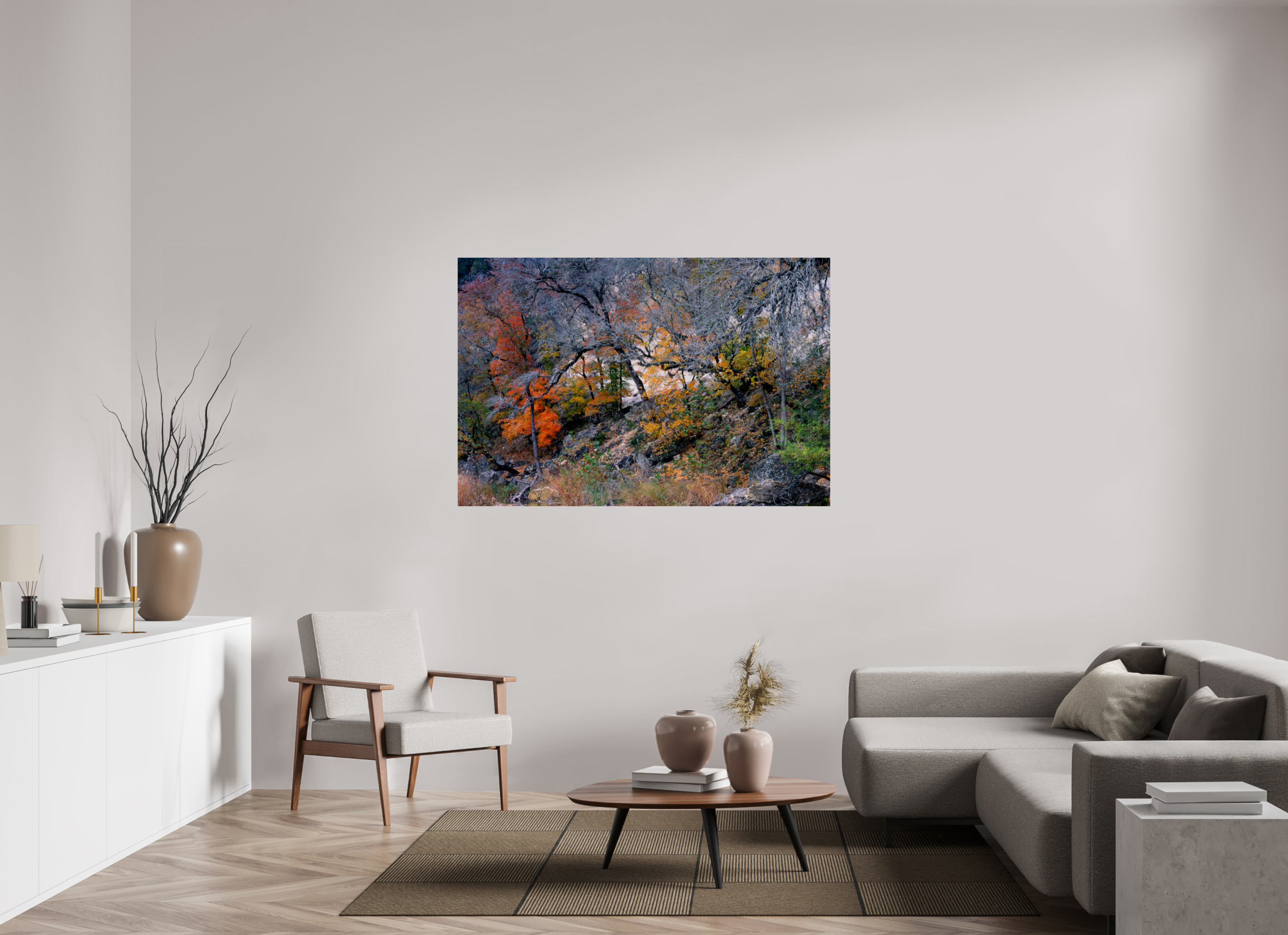 60 x 40″, Photo Print On Fuji Crystal DP II Lost Maples