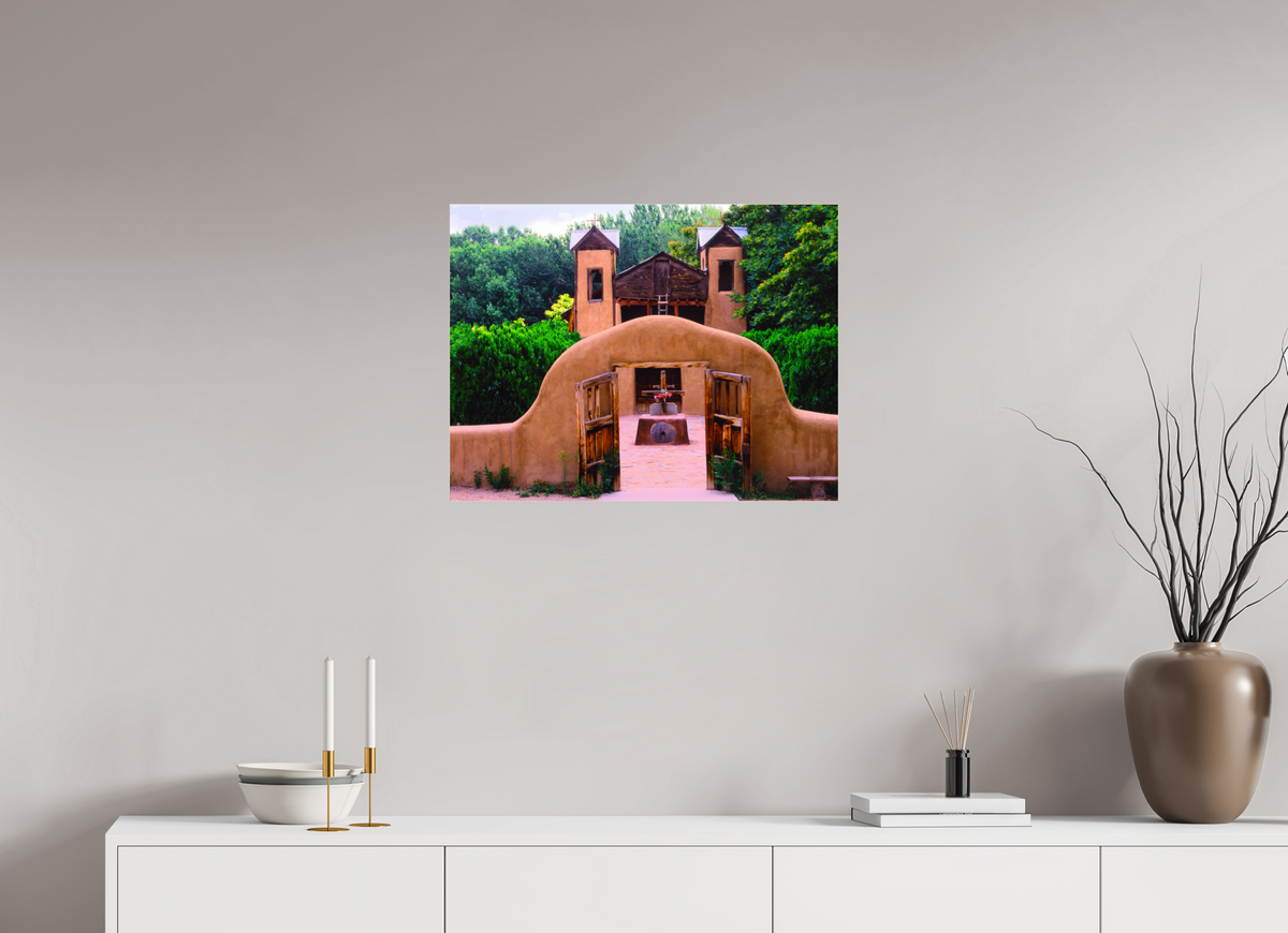 26.1 x 20″, Photo Print Under Acrylic Glass El Santuario De Chimaýo