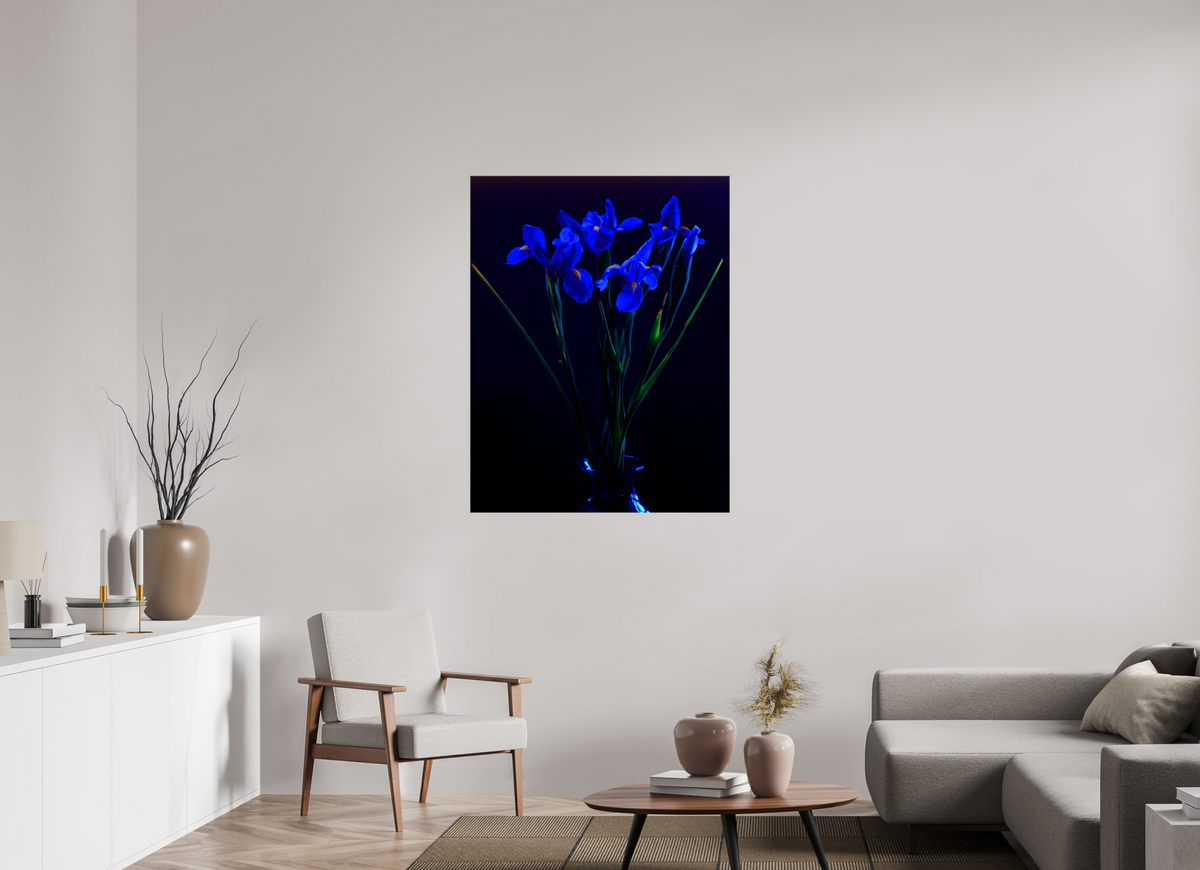 35 x 45.6″, Canvas Blue