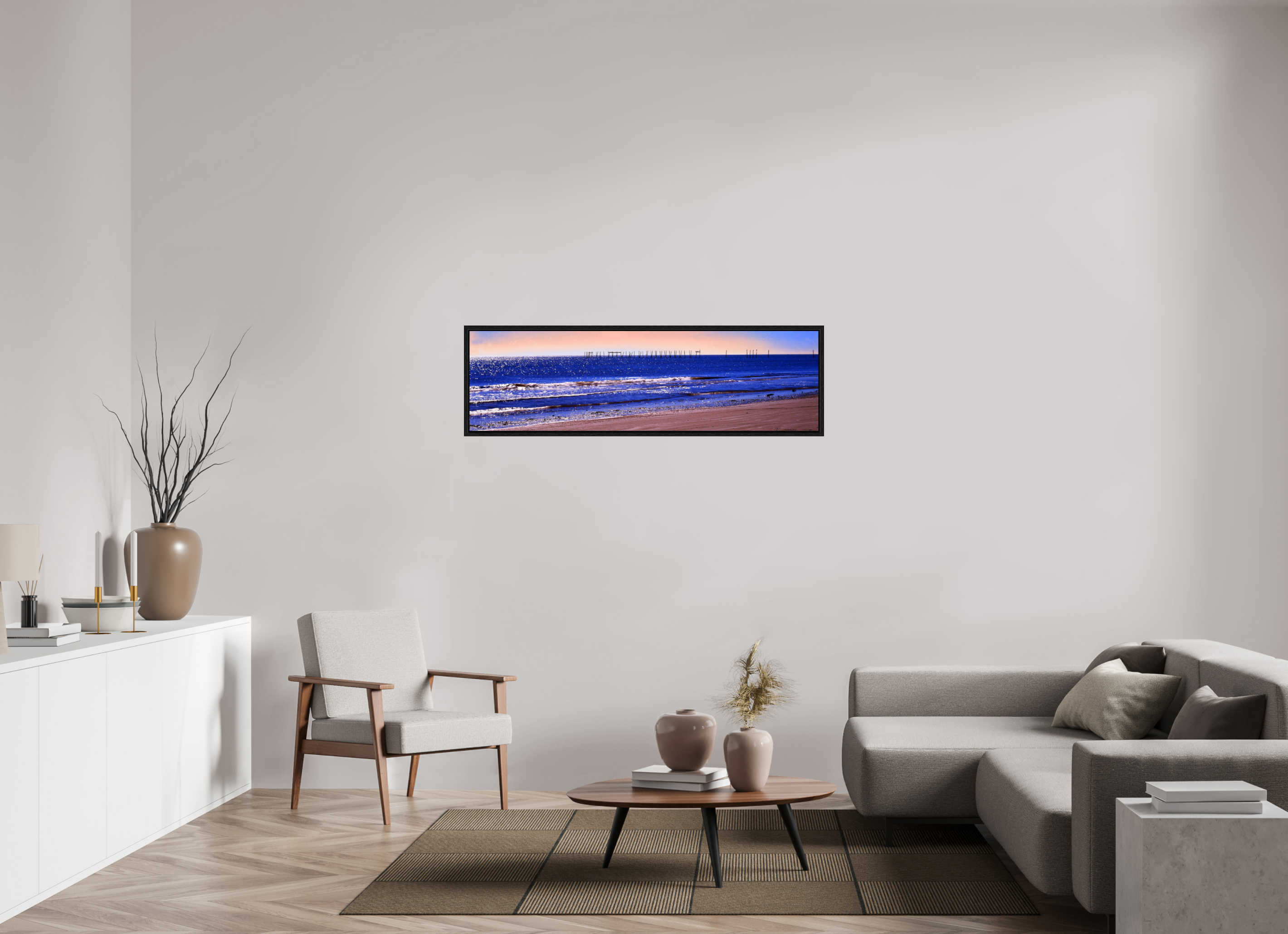 55.9 x 16″, Floater Frame Bolliver