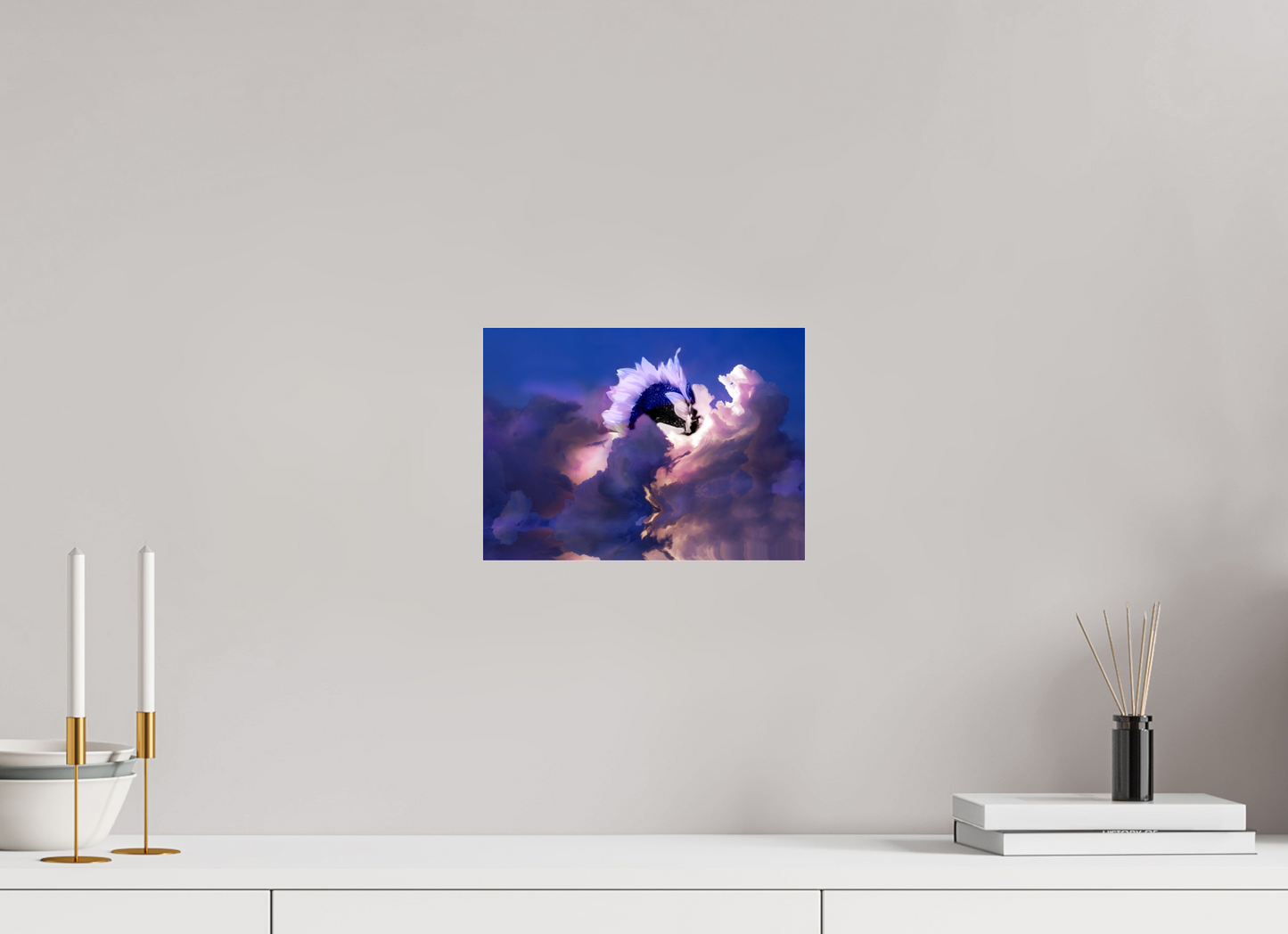 11.1 x 8″, Photo Print Under Acrylic Glass Sunflower Creation