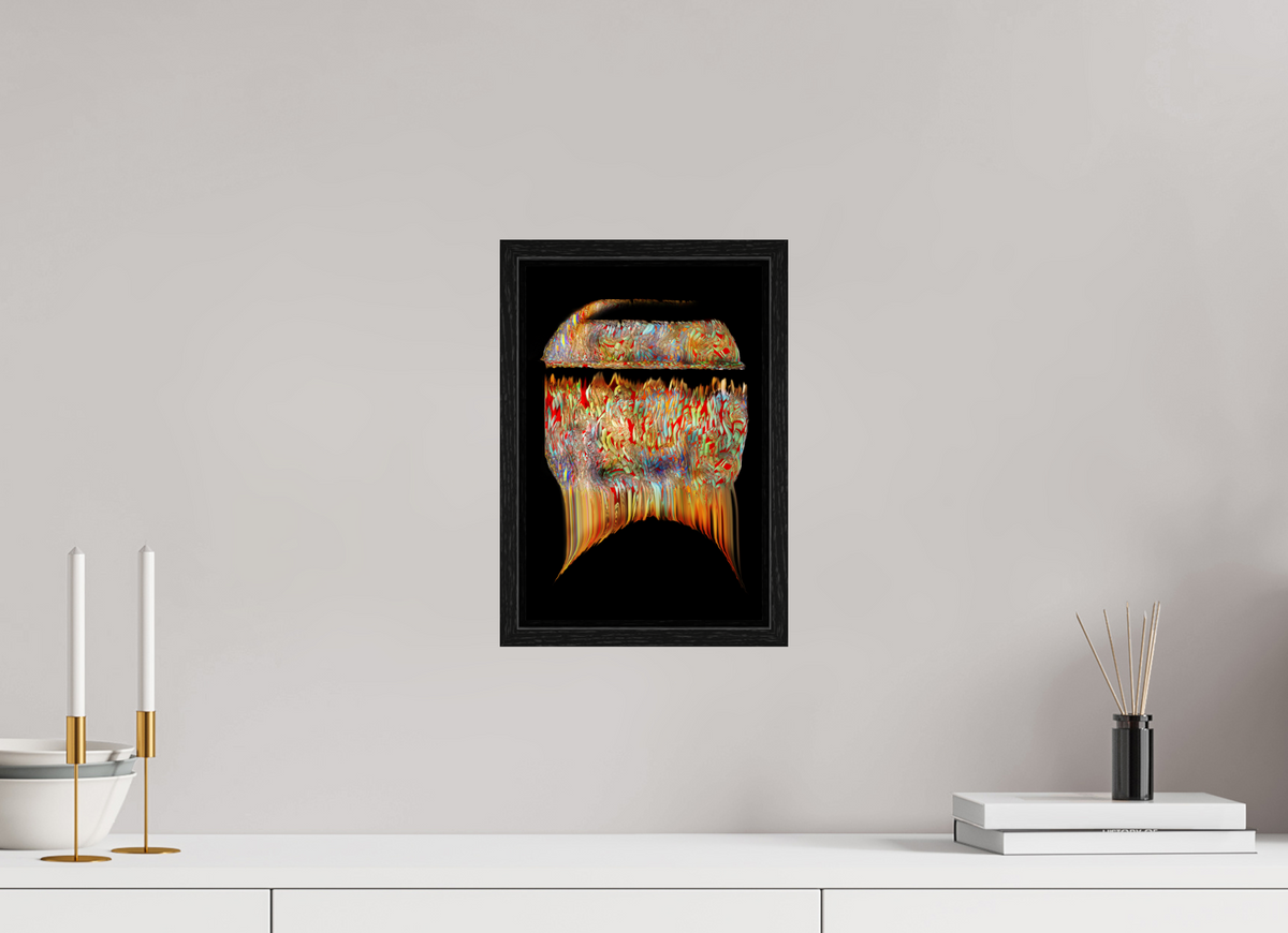 8 x 12″, Floater Frame Tiffany