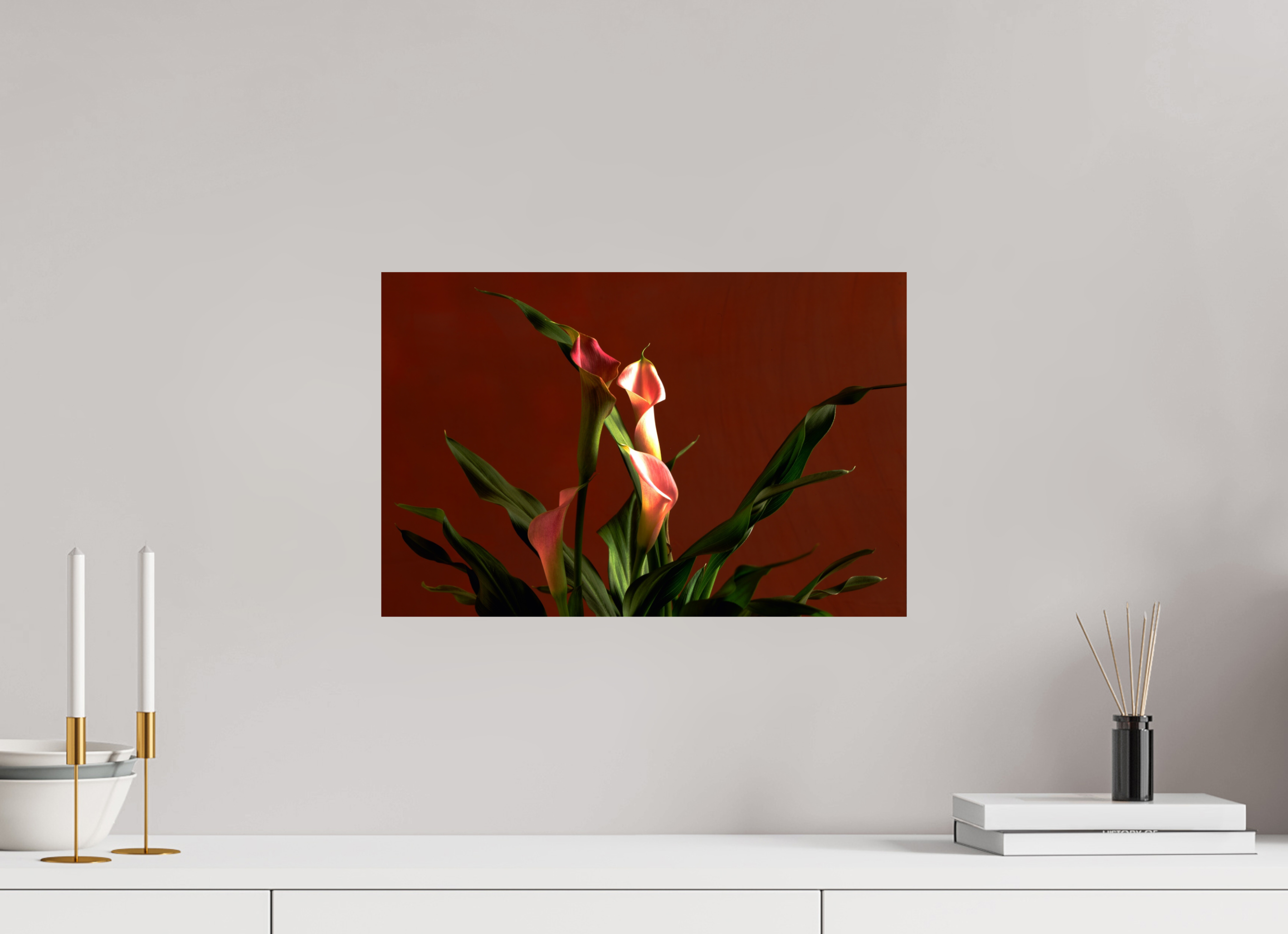 18.3 x 12″, Photo Print On Fuji Crystal DP II A study in Peach