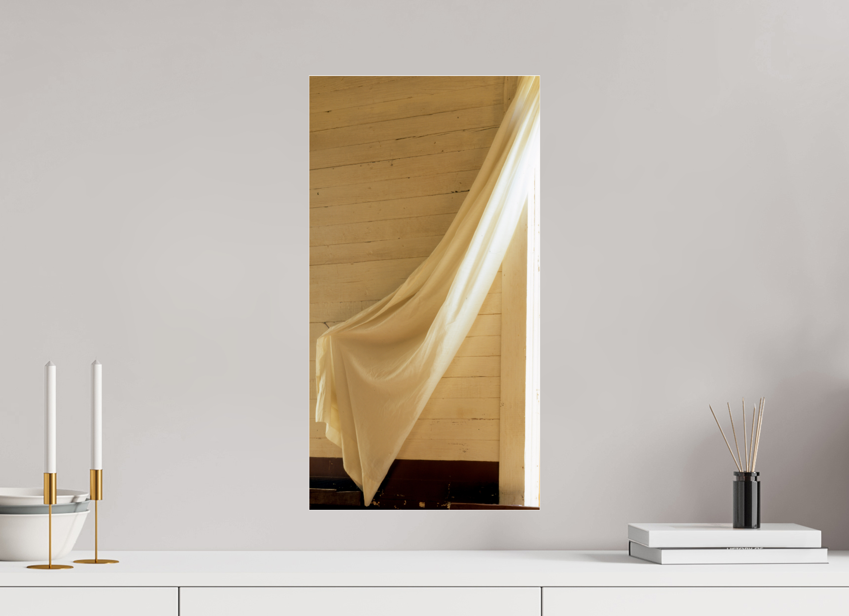 12 x 22.6″, Photo Print Under Acrylic Glass Sash