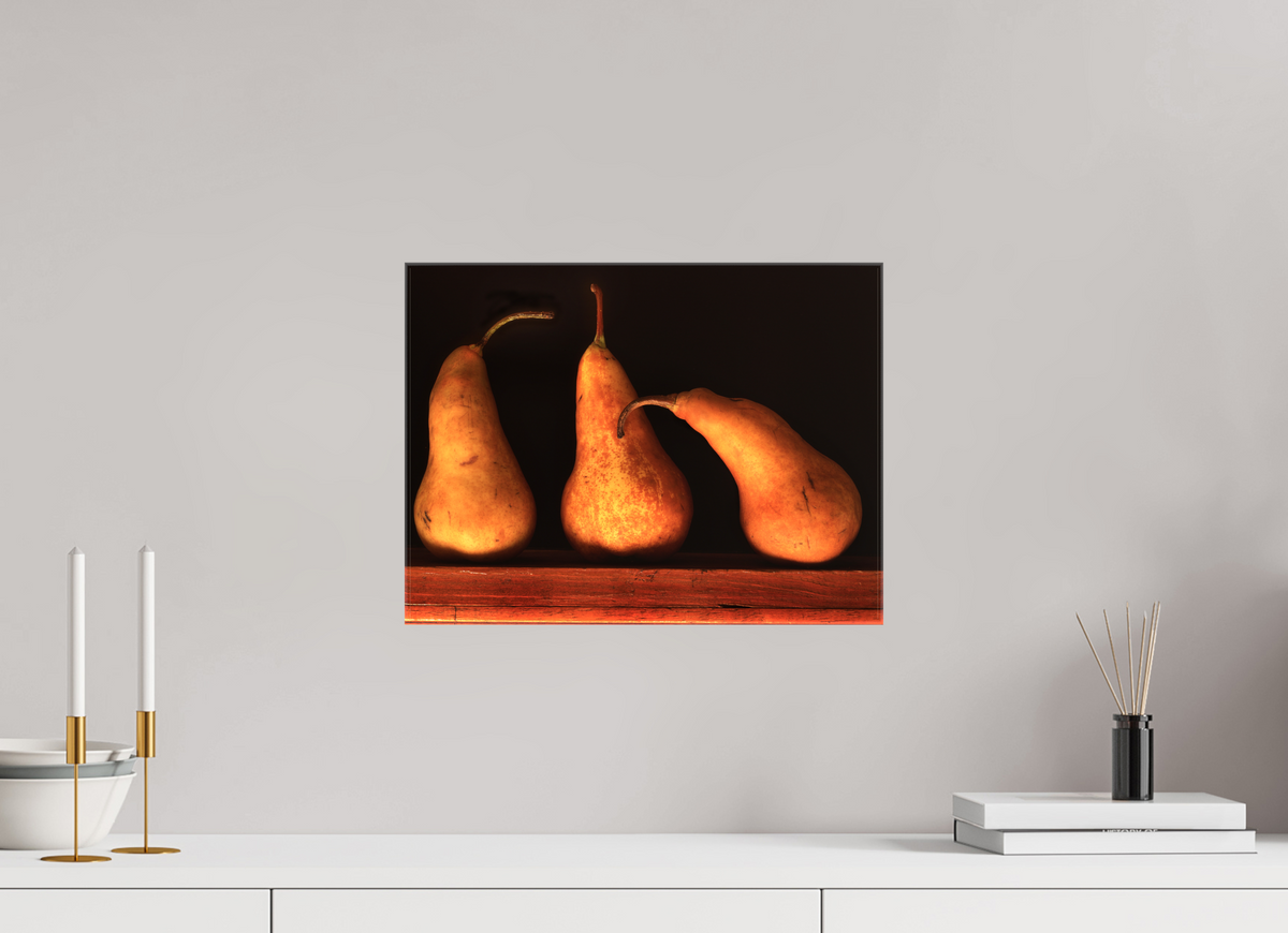16 x 12″, Canvas Three Pears