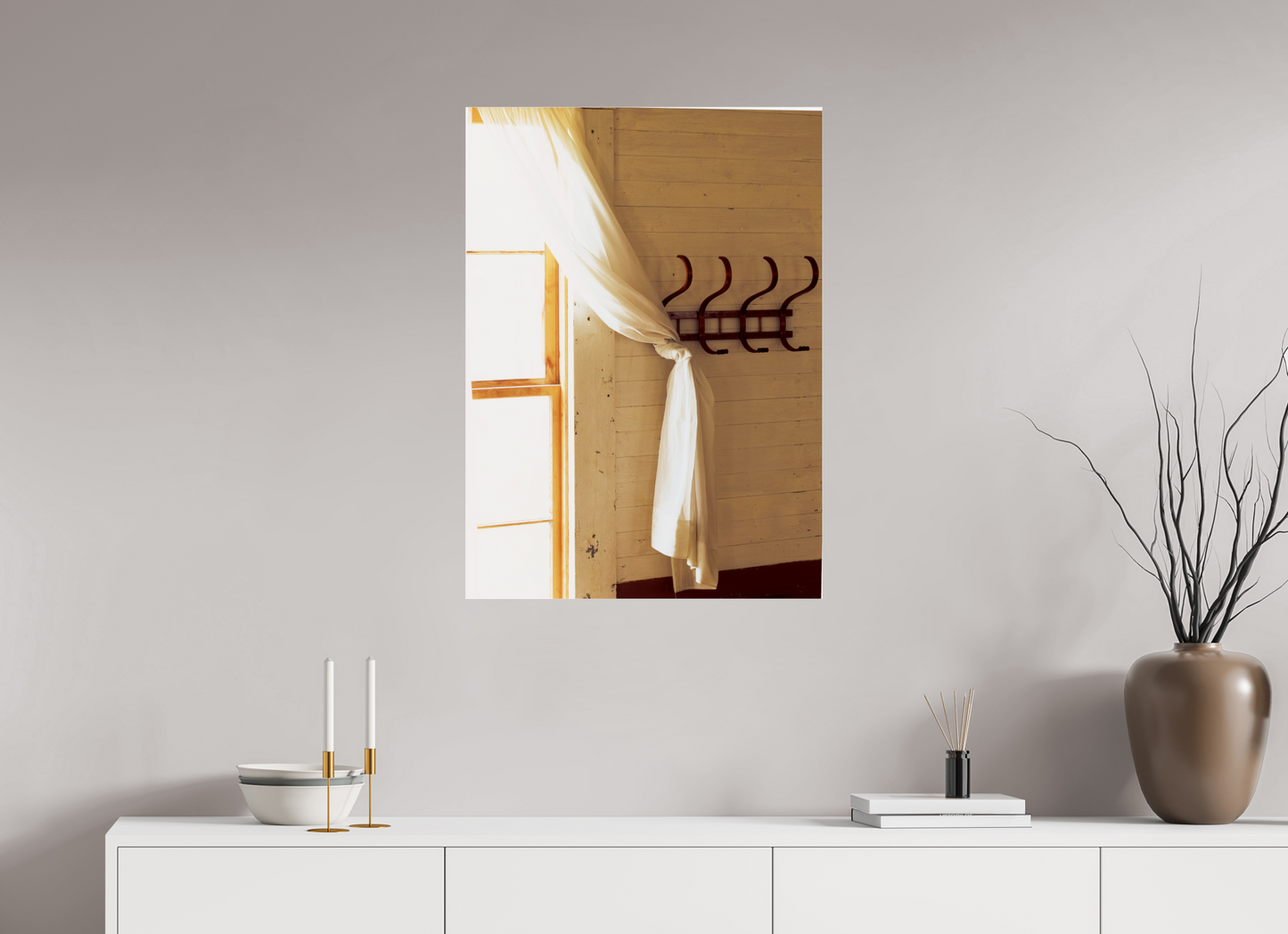 24 x 33.1″, Photo Print Under Acrylic Glass East Light