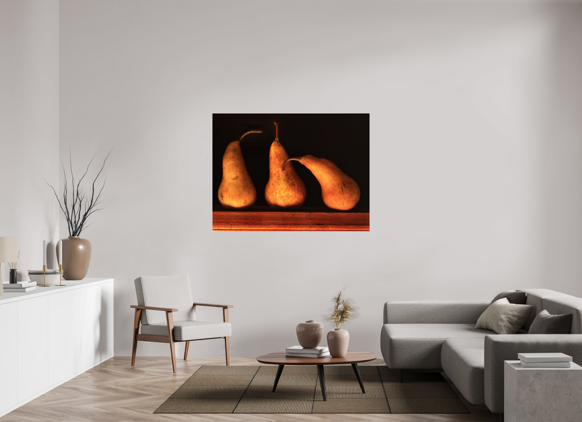 56 x 42″, Photo Print On Fuji Crystal DP II Three Pears