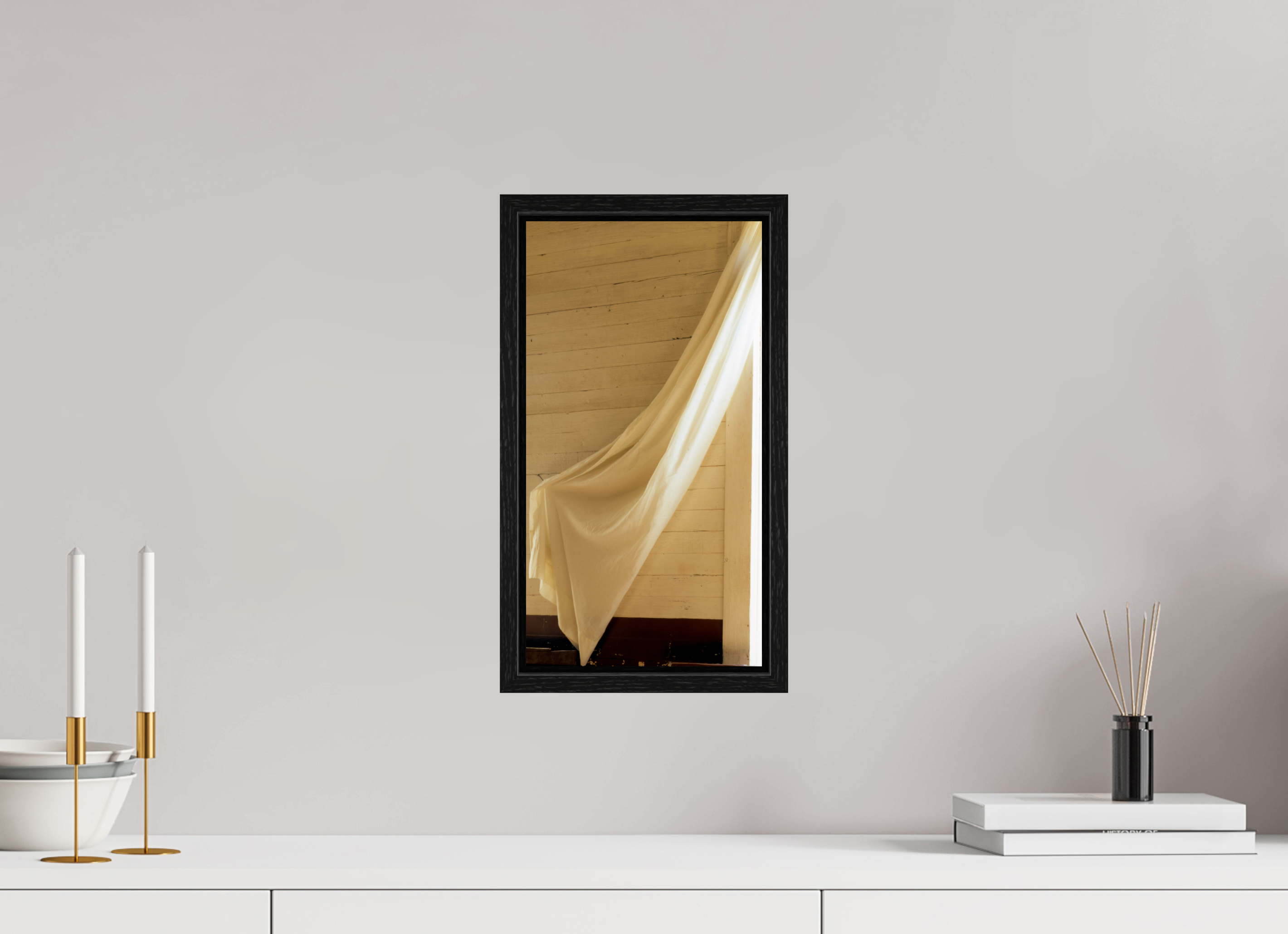 8 x 15.1″, Floater Frame Sash