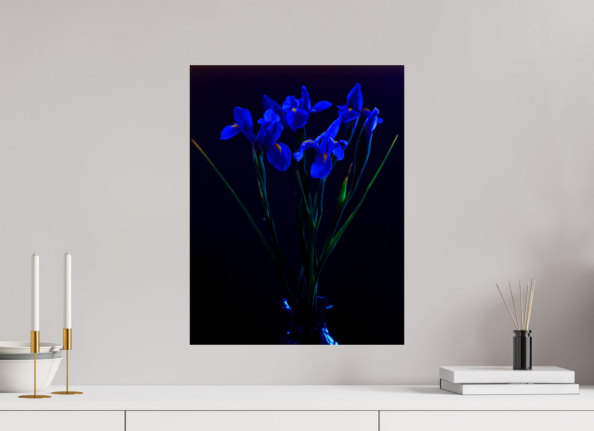 16 x 20.8″, Photo Print Under Acrylic Glass Blue