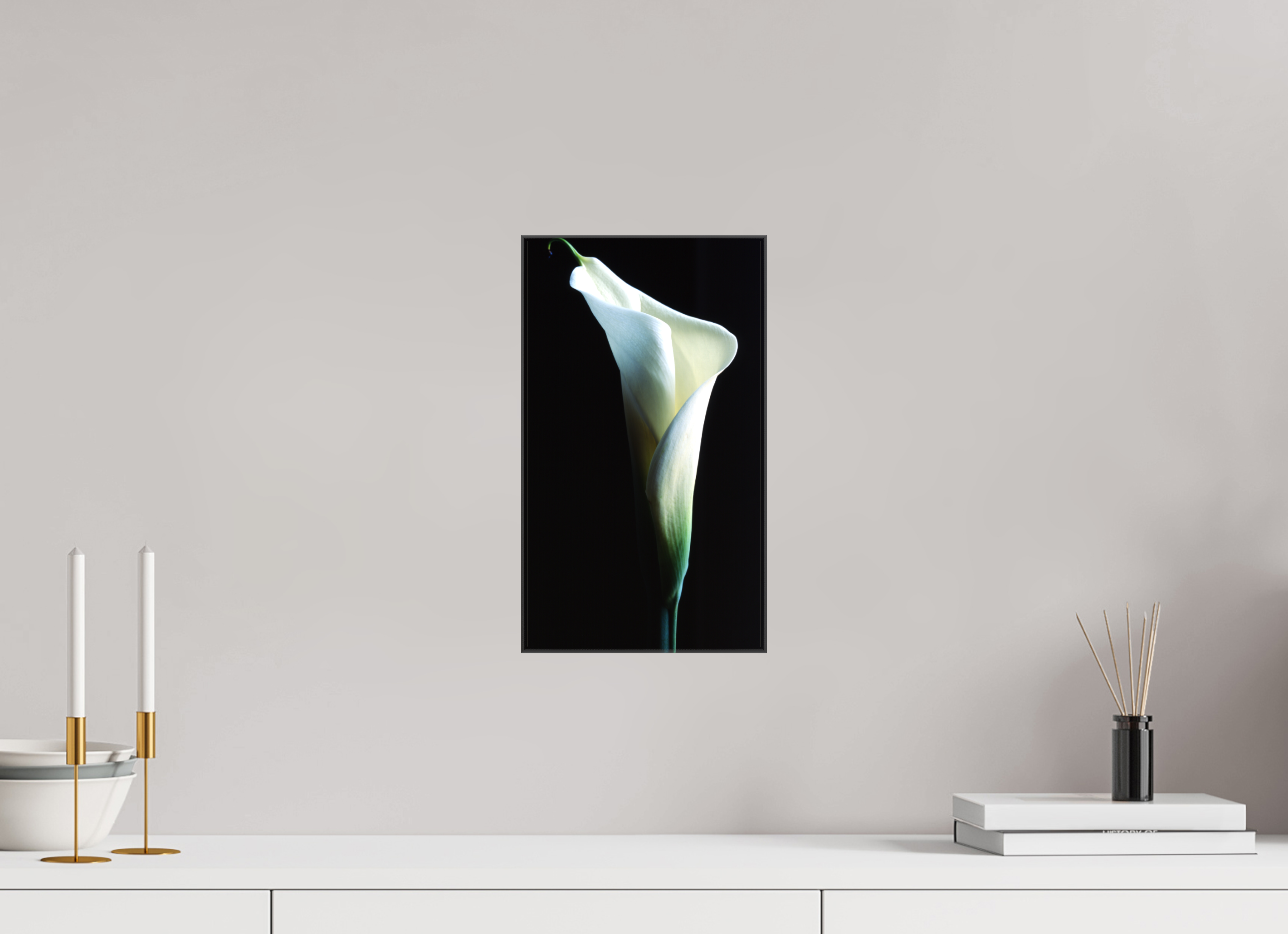 8 x 13.9″, Canvas Calla Lilly